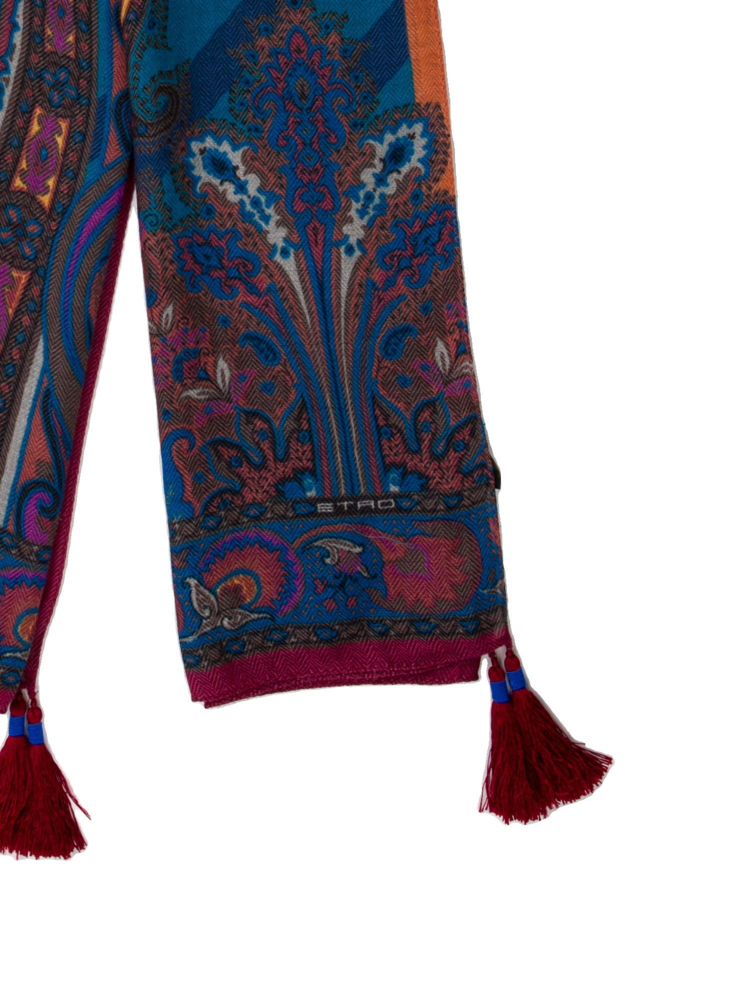 Etro Paisley Print Scarf