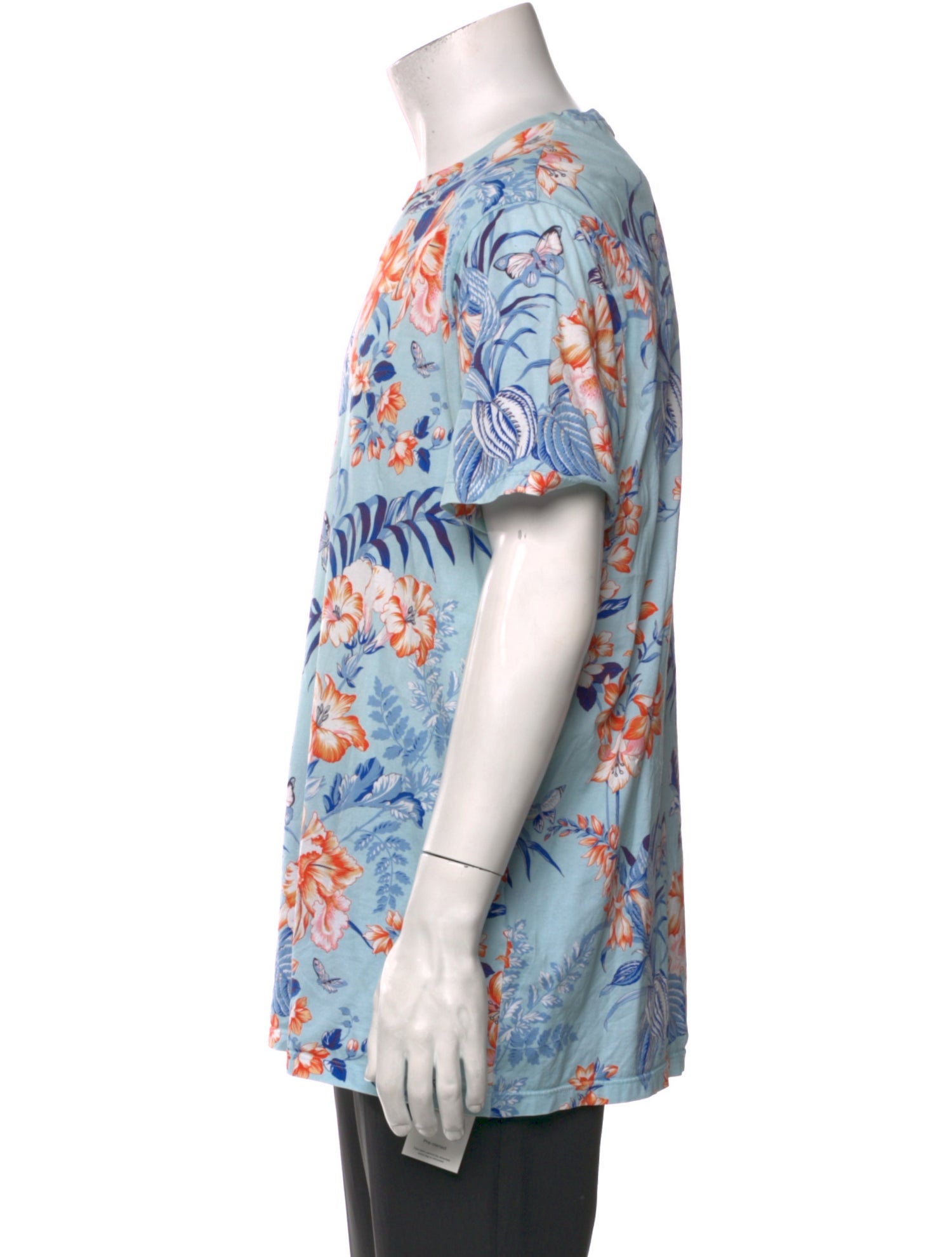 Etro Floral Print Crew Neck T-Shirt