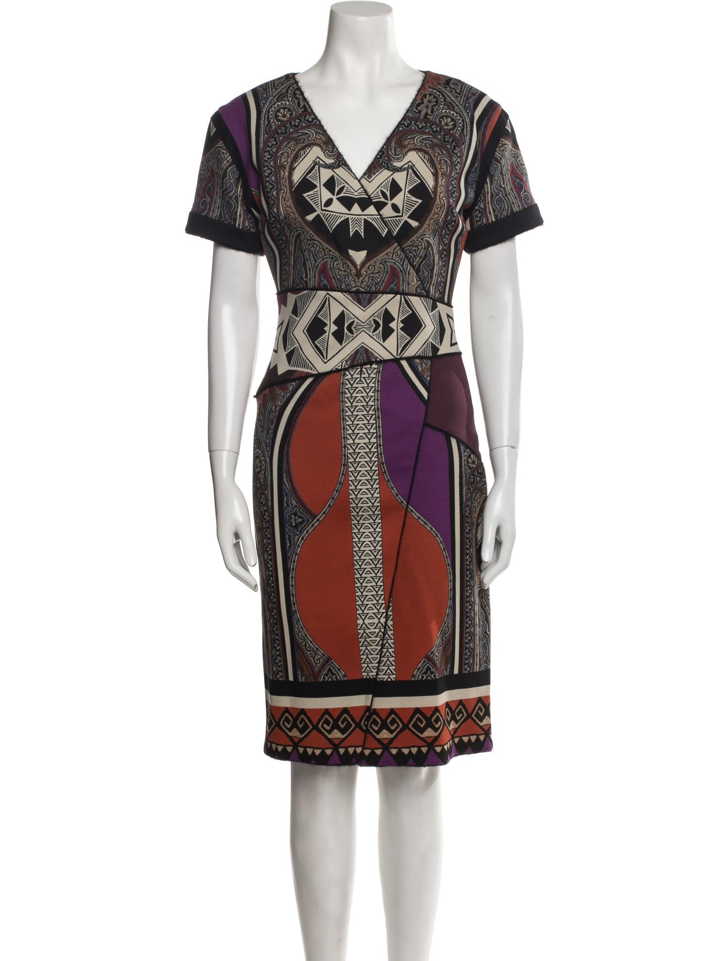Etro Wool Knee-Length Dress