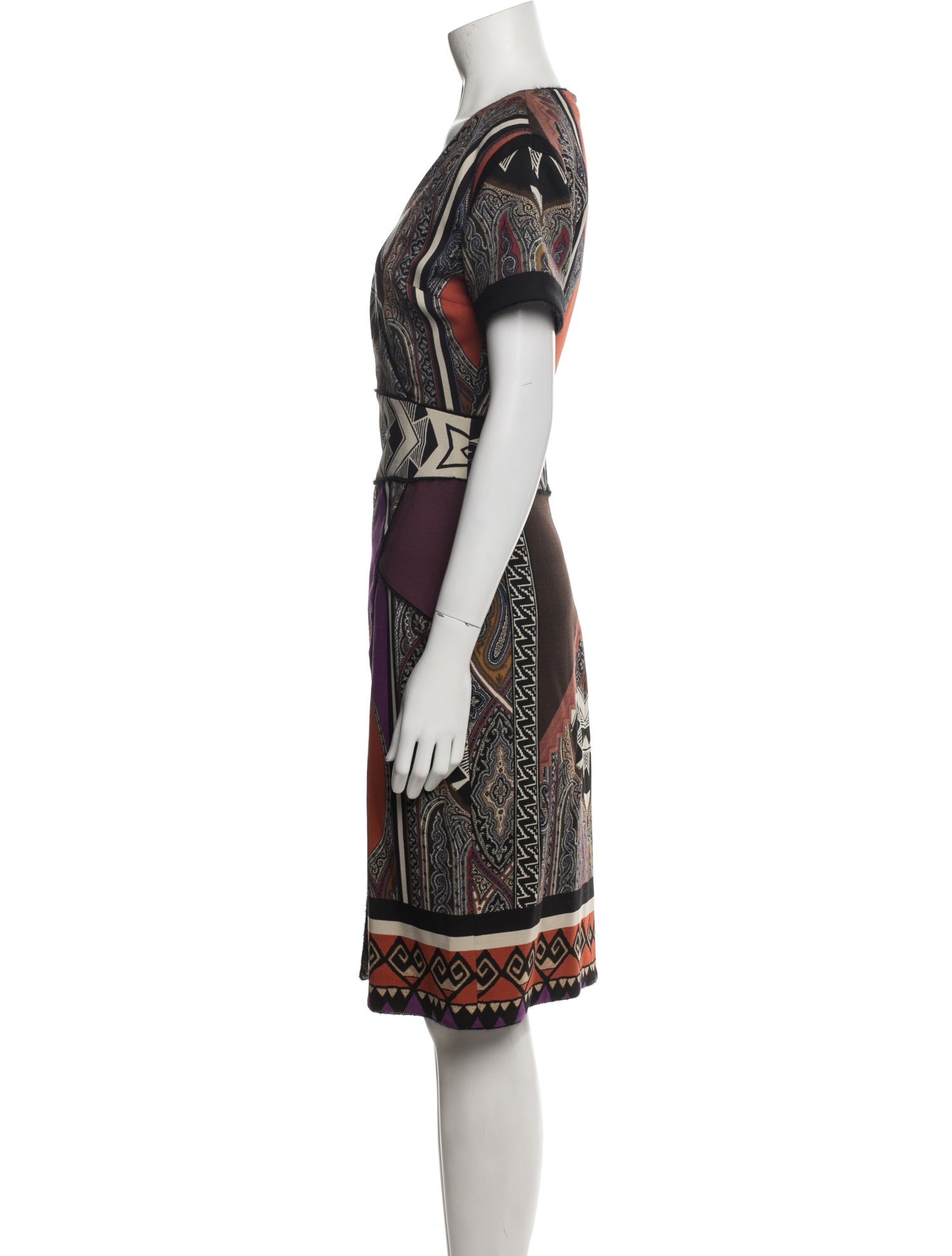 Etro Wool Knee-Length Dress