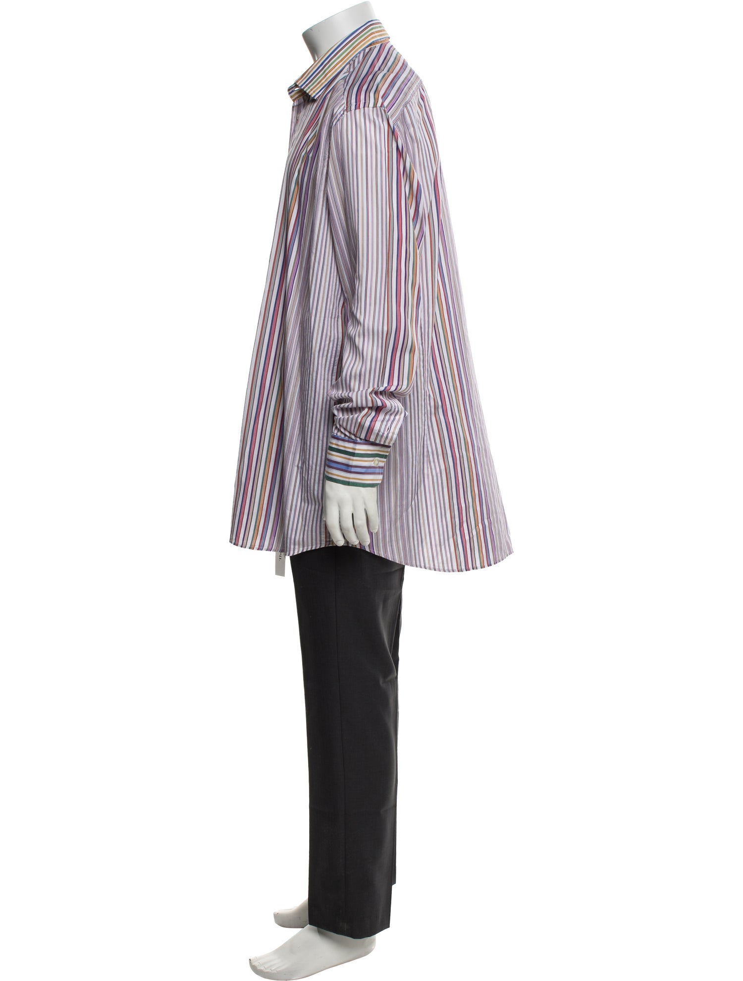 Etro Striped Long Sleeve Shirt