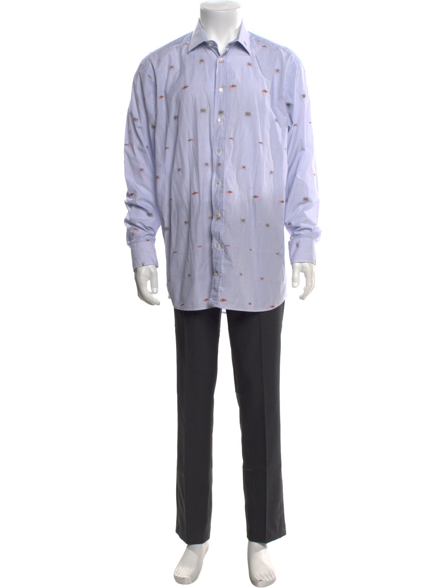 Etro Printed Long Sleeve Shirt