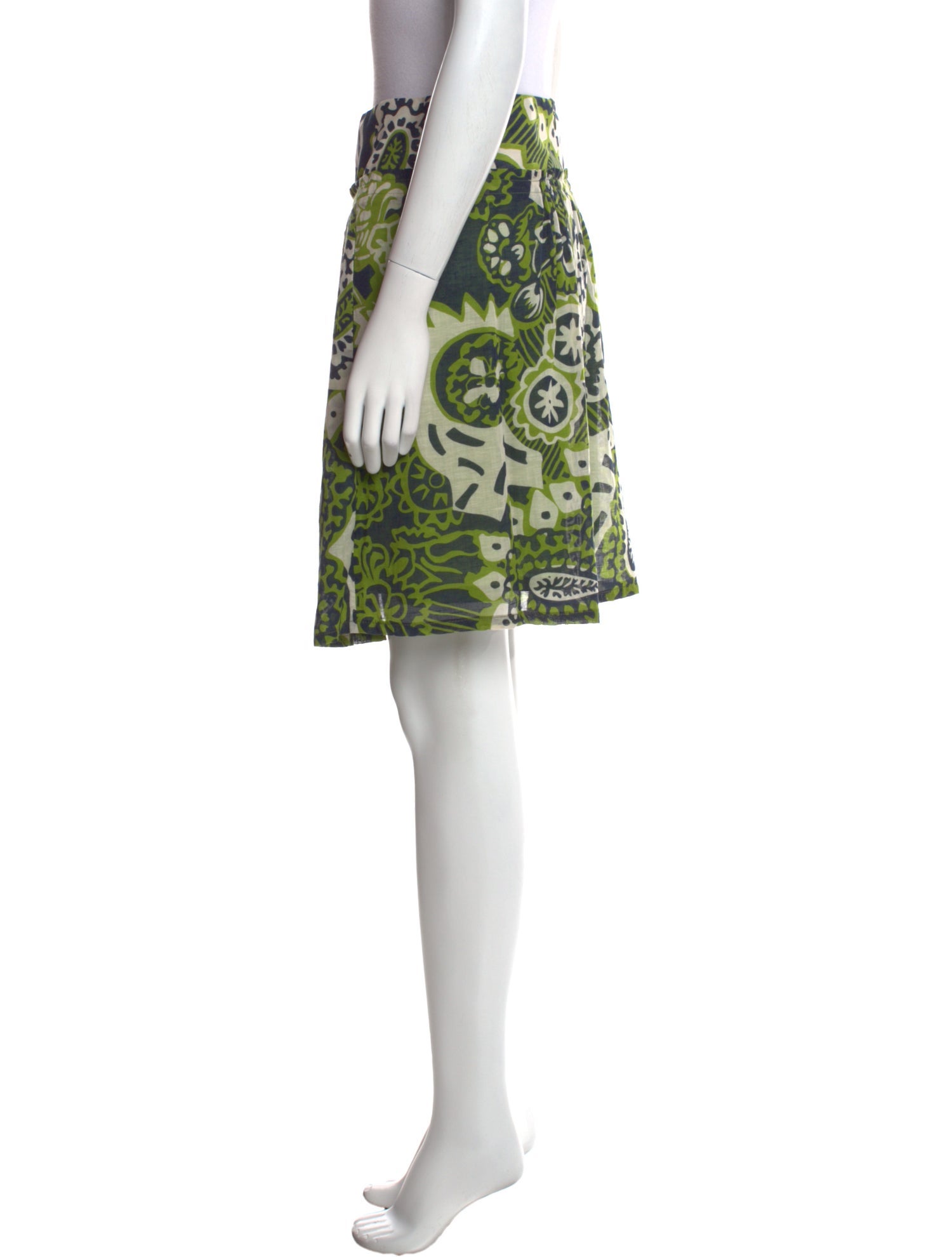 Etro Printed Knee-Length Skirt
