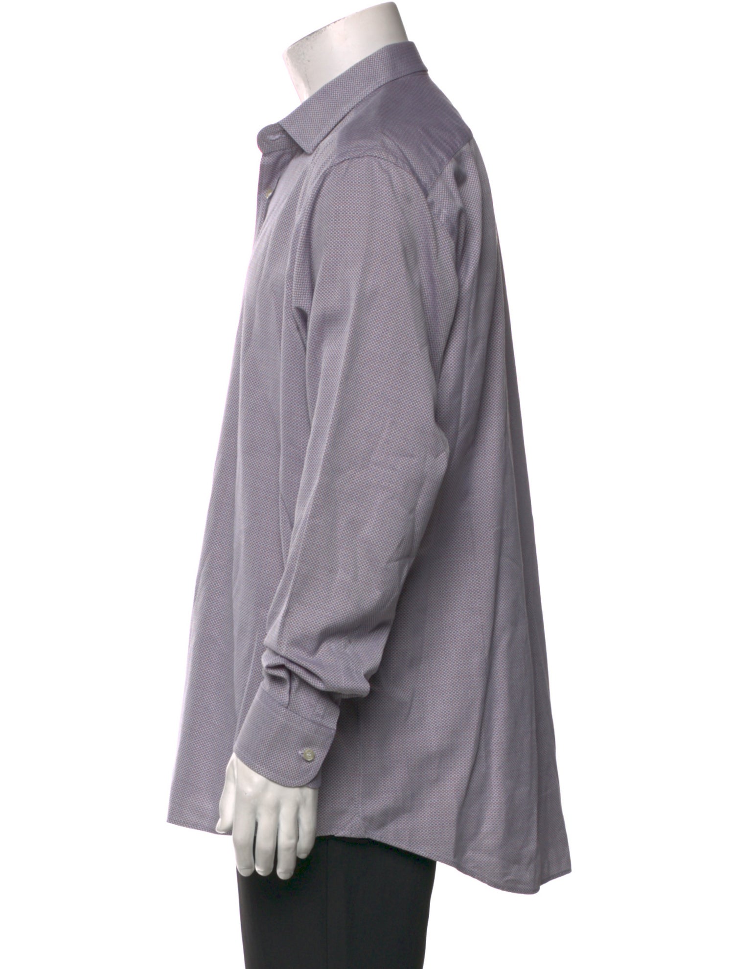 Etro Printed Long Sleeve Dress Shirt