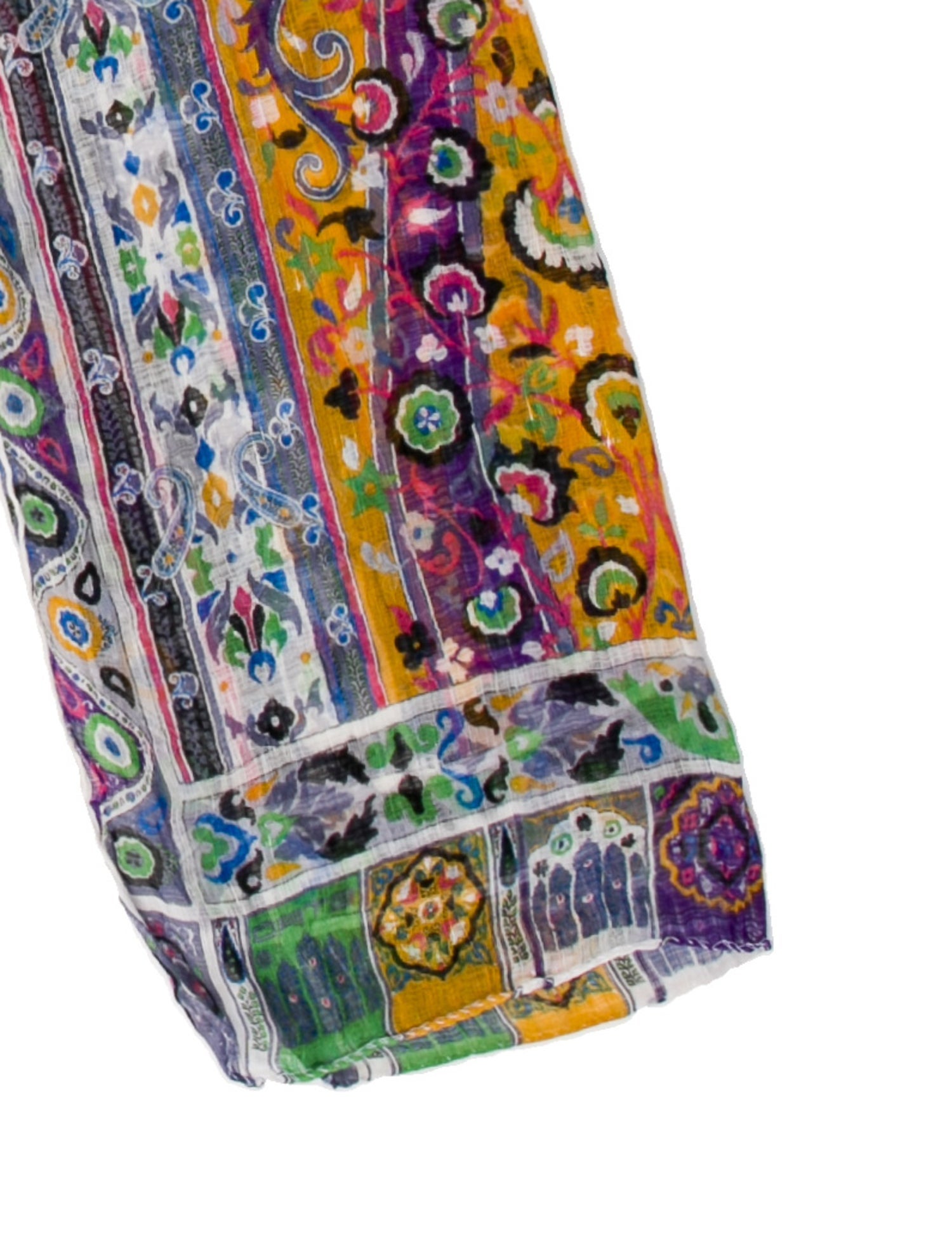 Etro Silk Paisley Print Bandeau