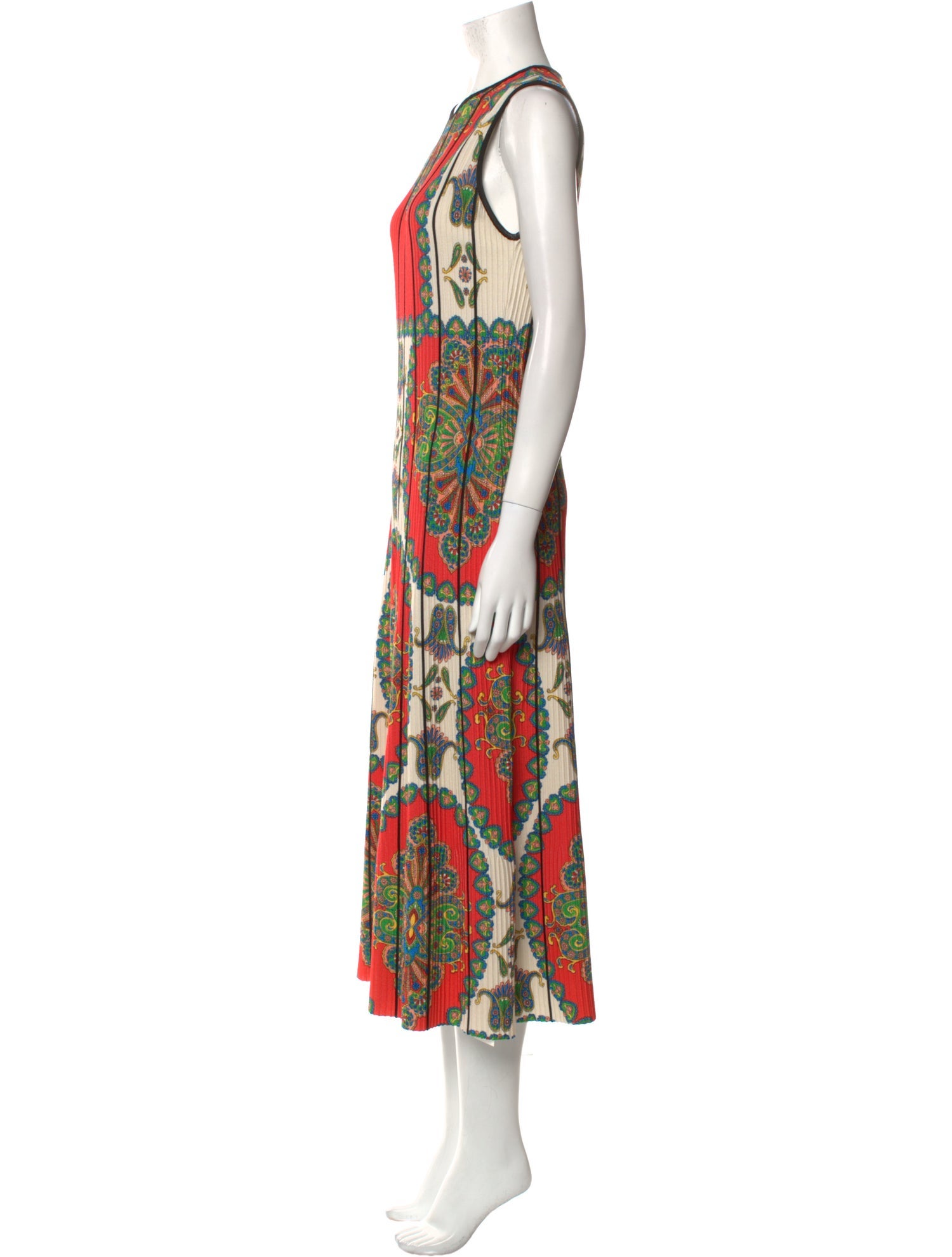 Etro Printed Long Dress