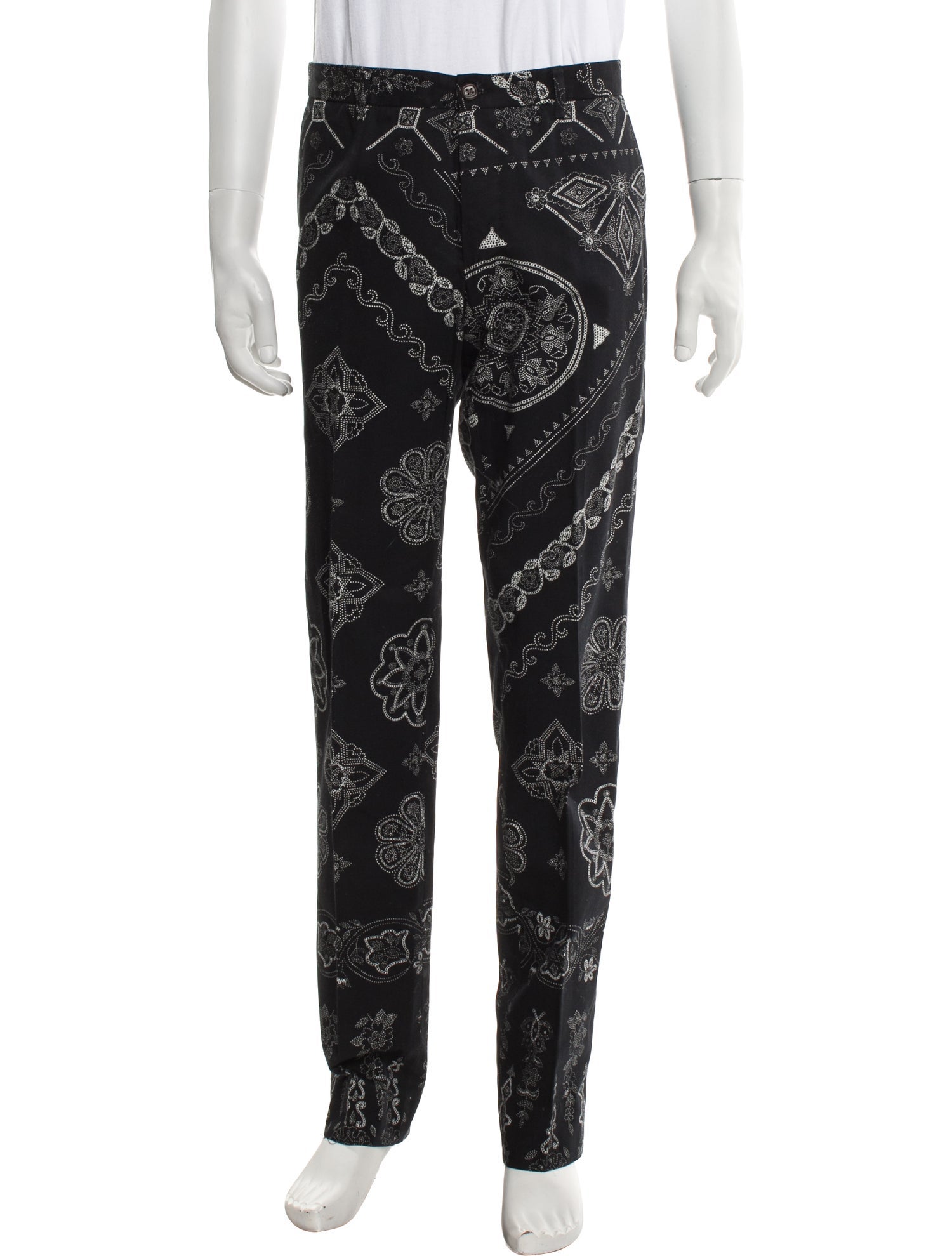 Etro Floral Print Pants