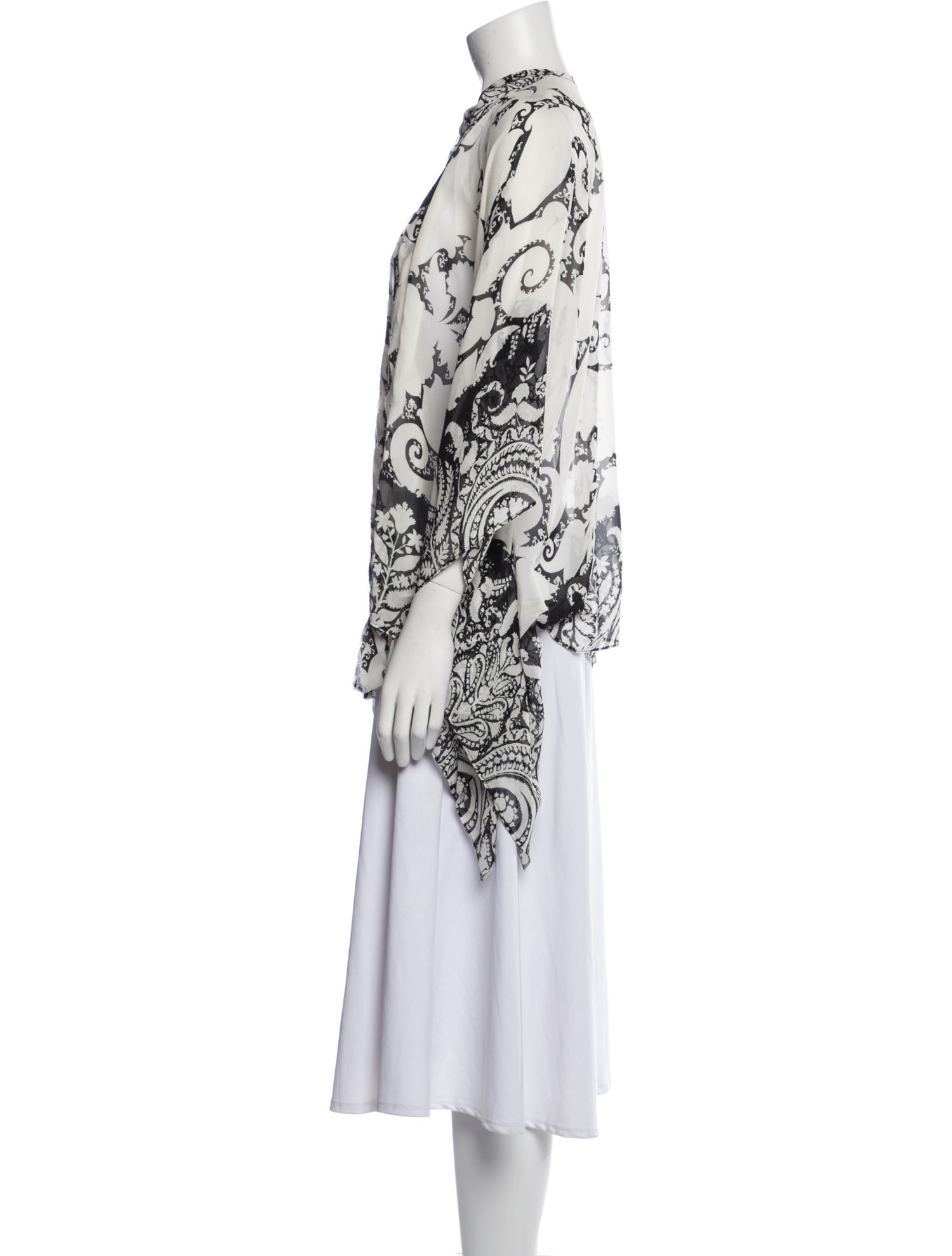 Etro Silk Printed Tunic