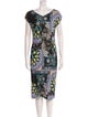 Etro Paisley Print Midi Length Dress