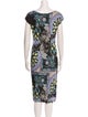 Etro Paisley Print Midi Length Dress