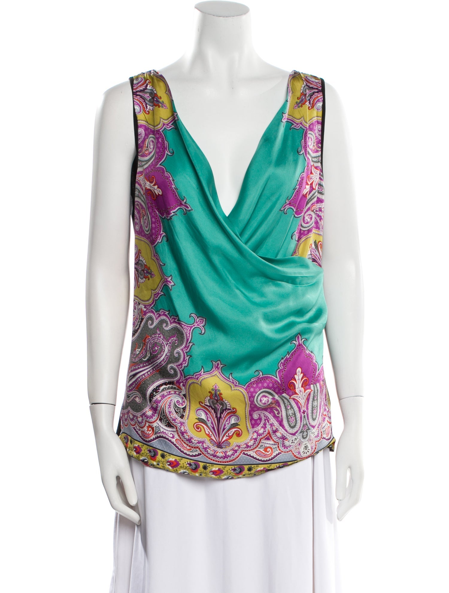 Etro Silk Printed Tunic