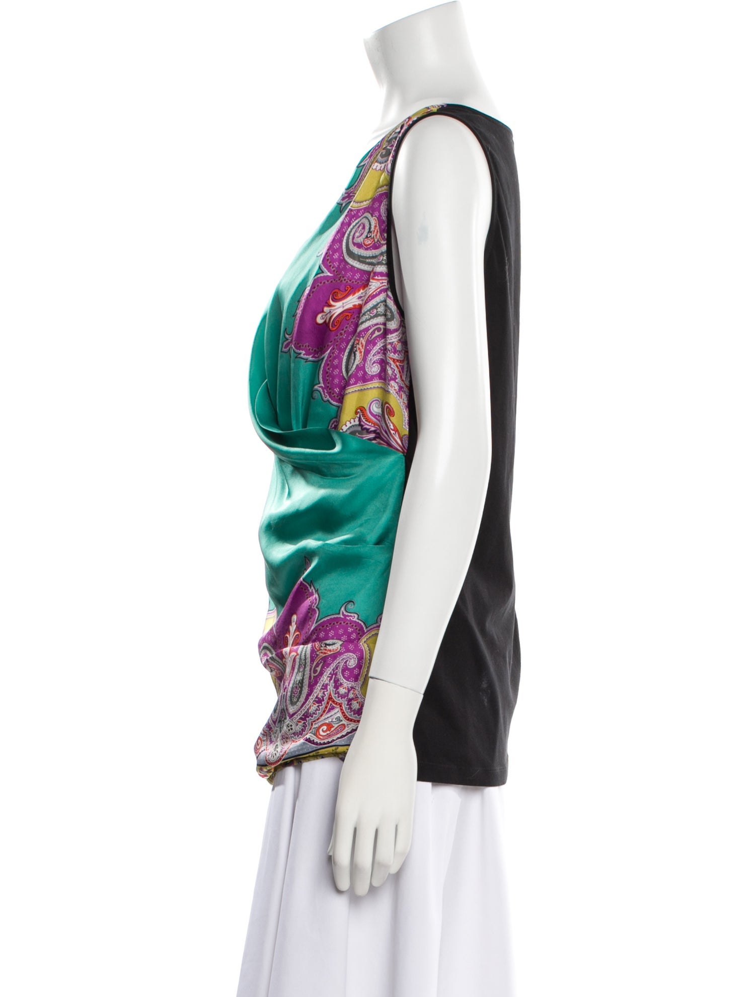 Etro Silk Printed Tunic