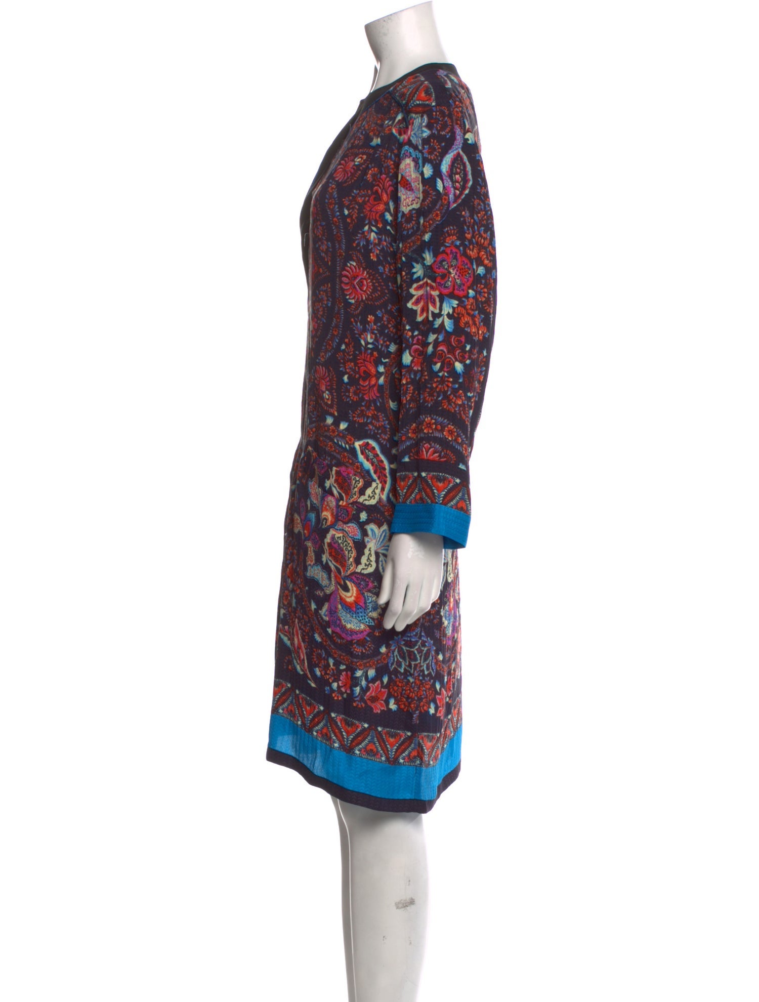 Etro Silk Knee-Length Dress
