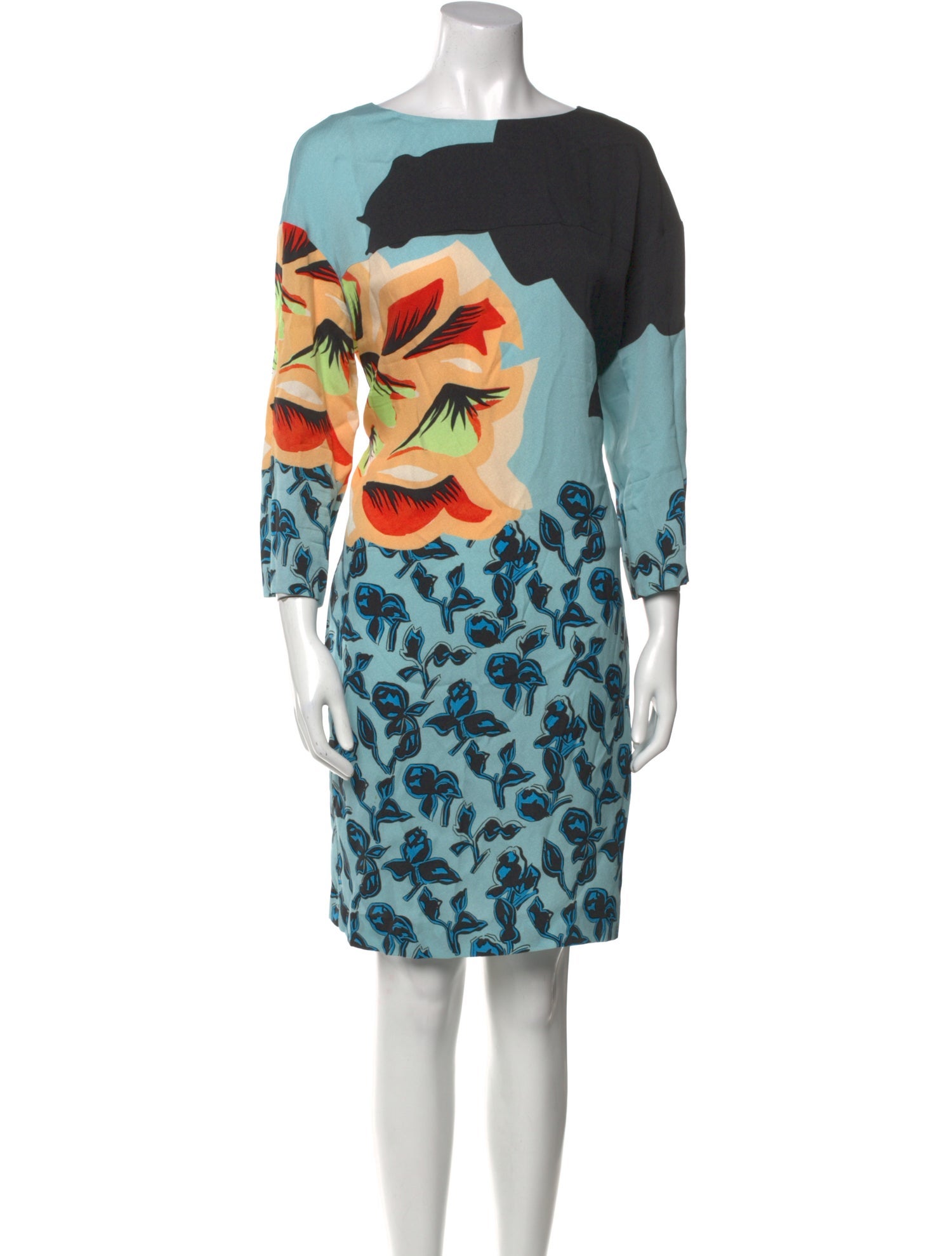 Etro Silk Knee-Length Dress