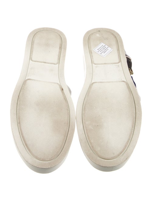 Etro Leather Colorblock Pattern Slingback Sandals