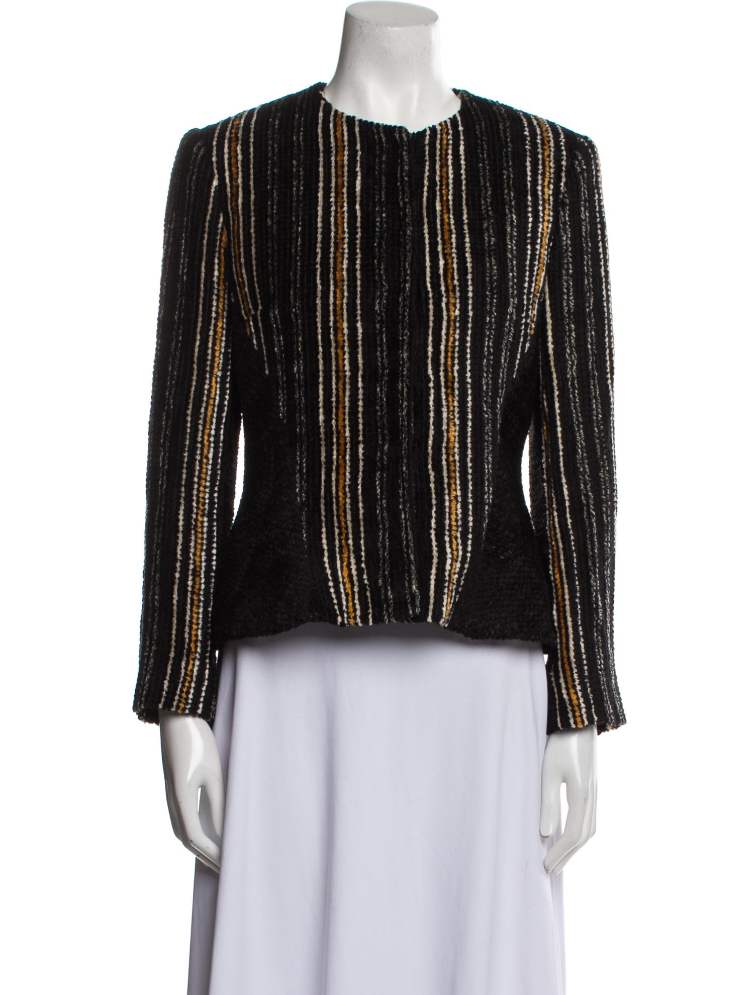 Etro Tweed Pattern Evening Jacket