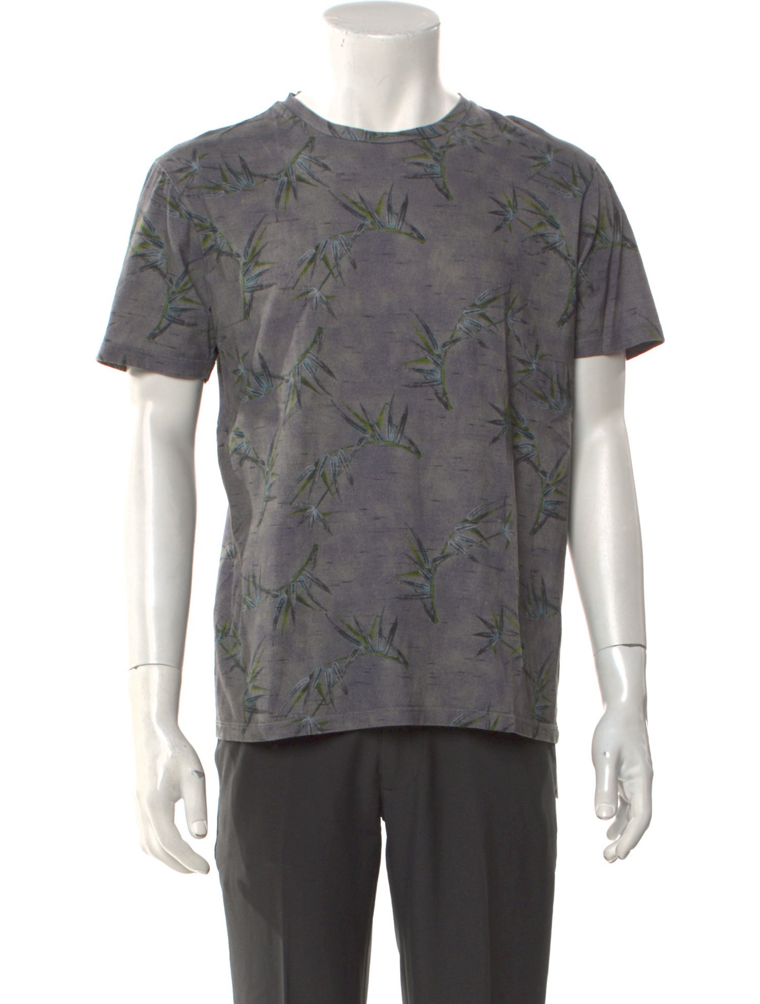 Etro Floral Print Crew Neck T-Shirt
