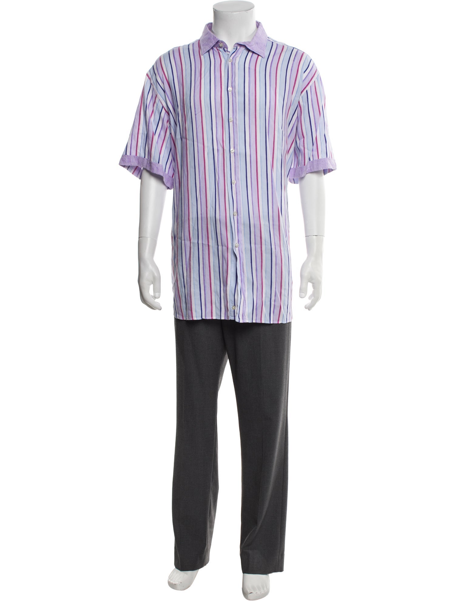 Etro Linen Striped Shirt