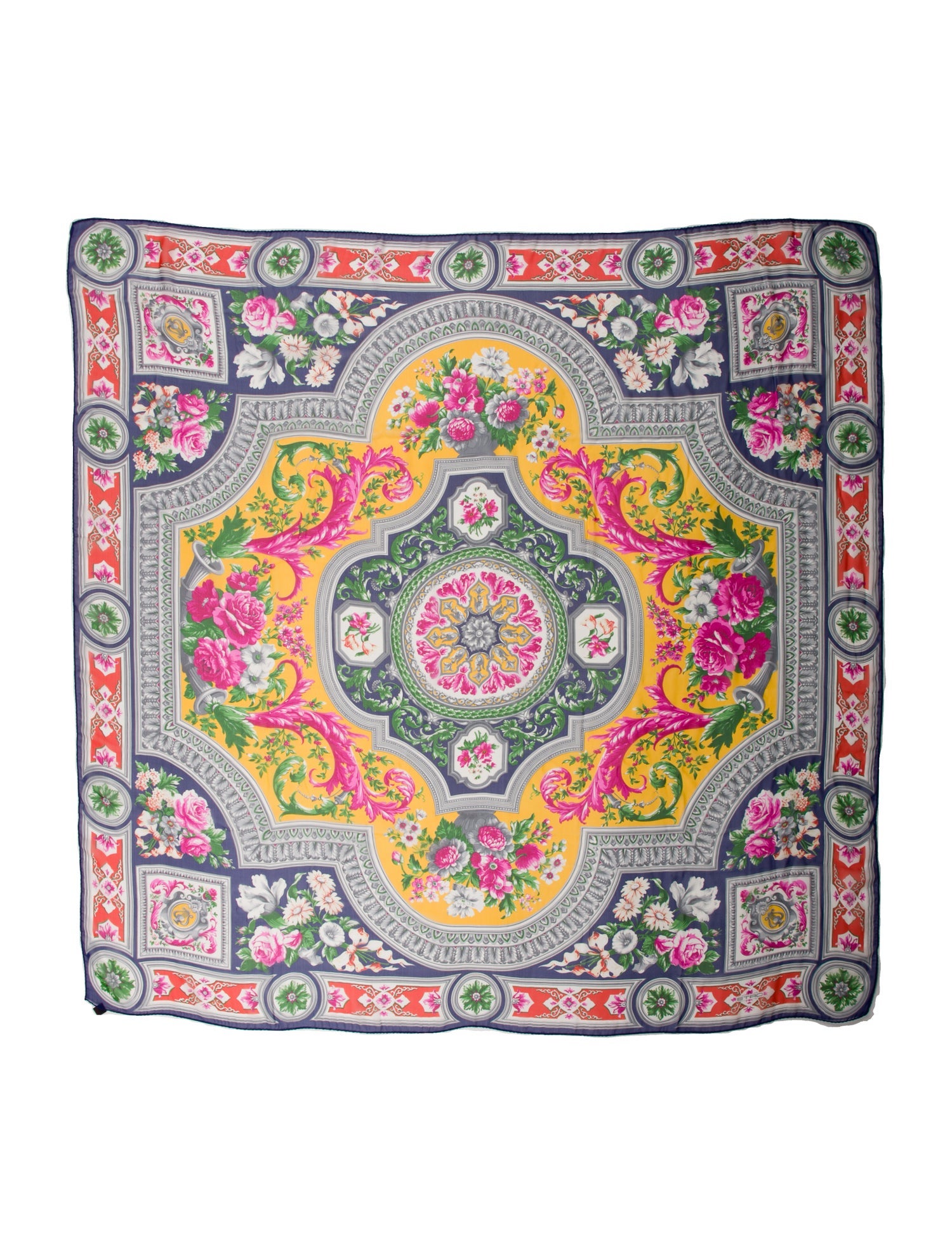 Etro Silk Printed Scarf