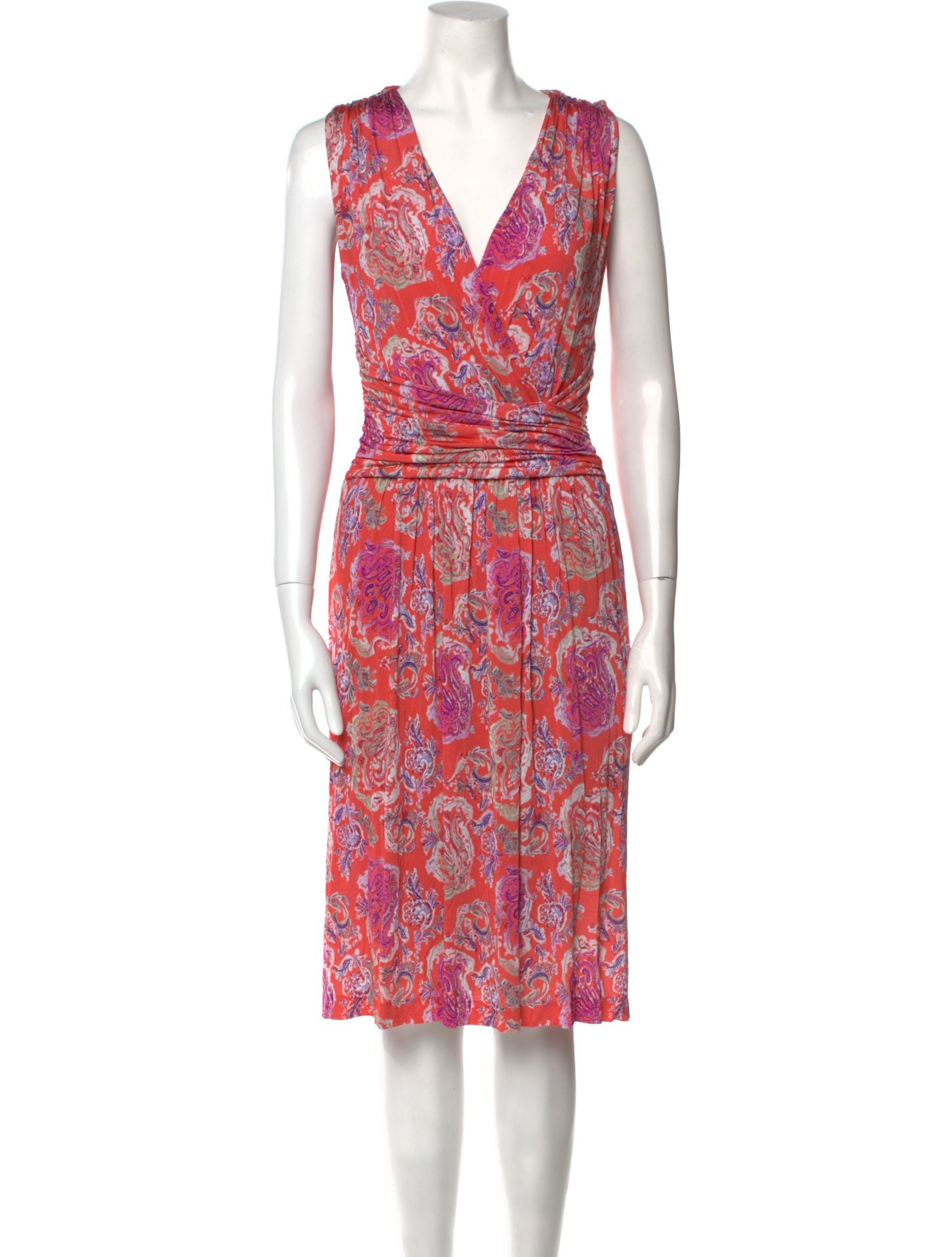 Etro Printed Knee-Length Dress