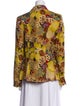 Etro Nylon Floral Print Blazer