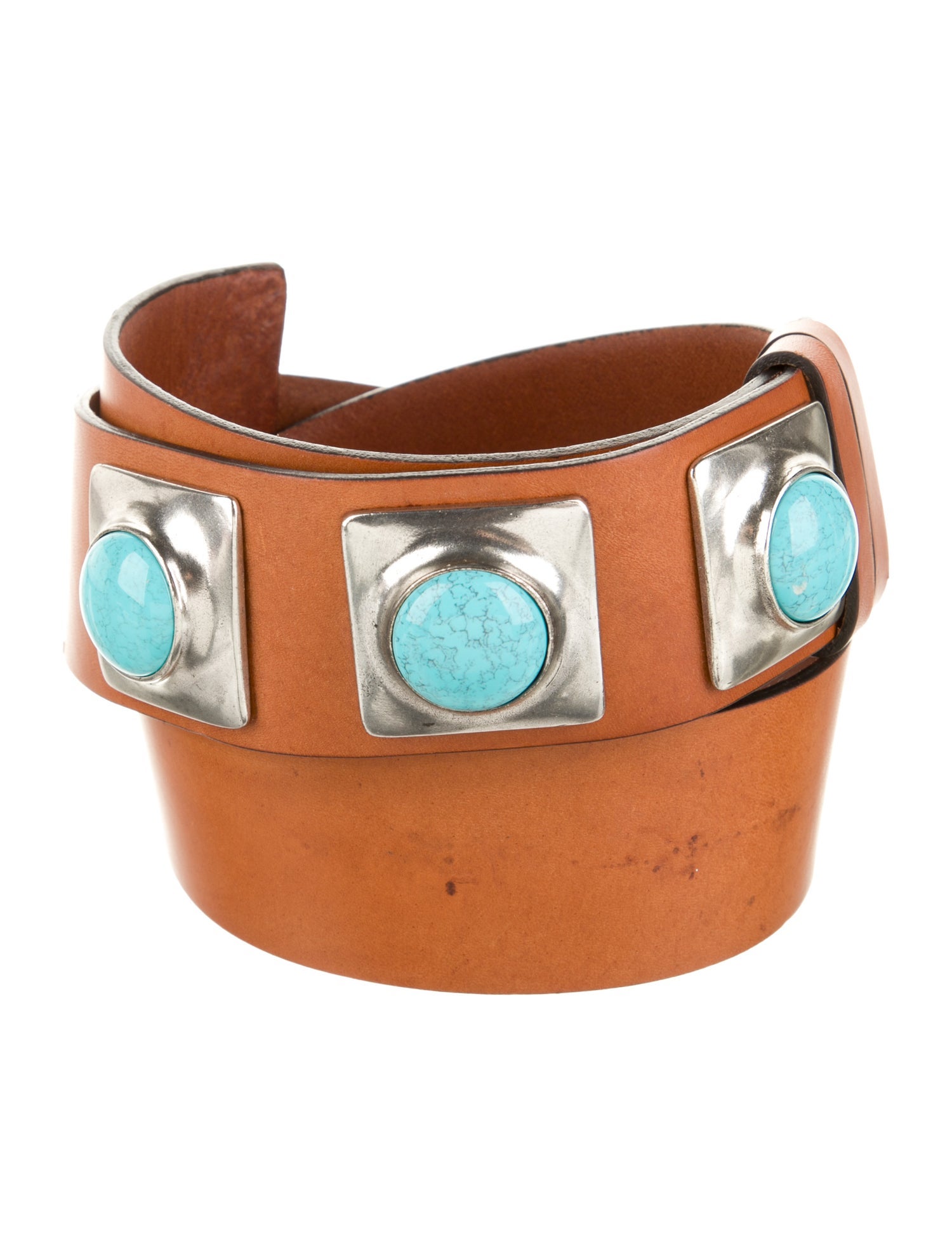 Etro Wide Leather Belt