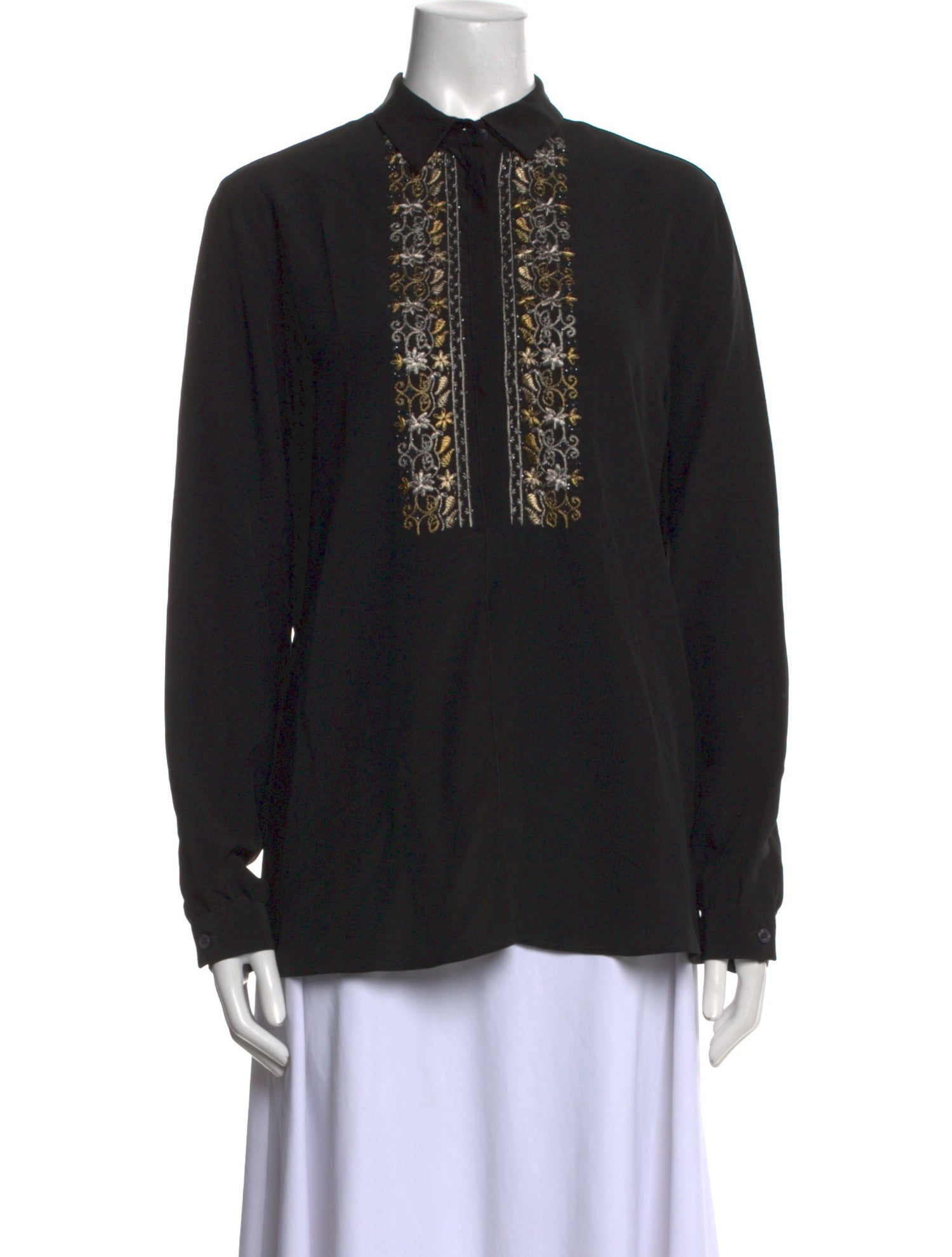 Etro Silk Long Sleeve Blouse