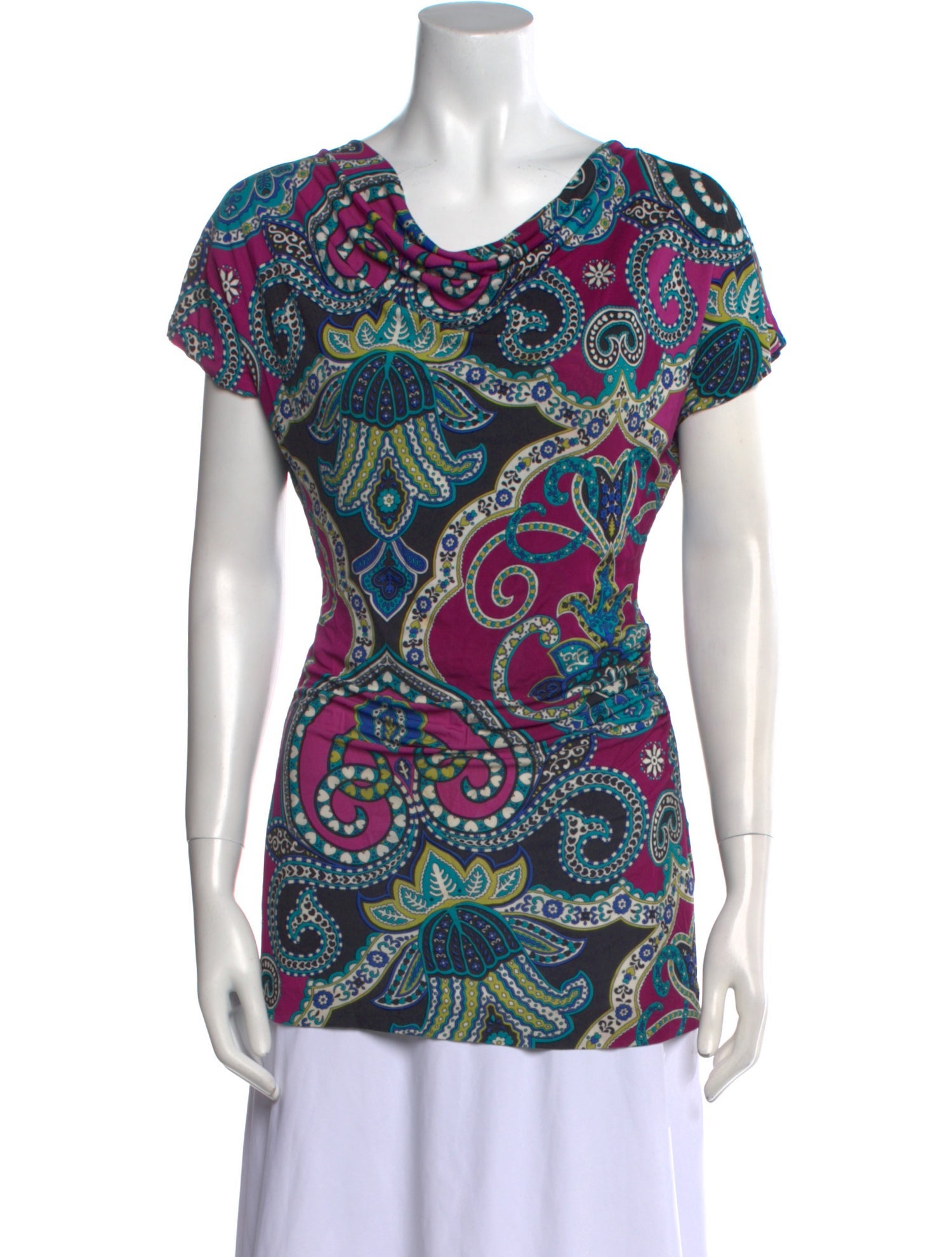 Etro Vintage Paisley Print T-Shirt