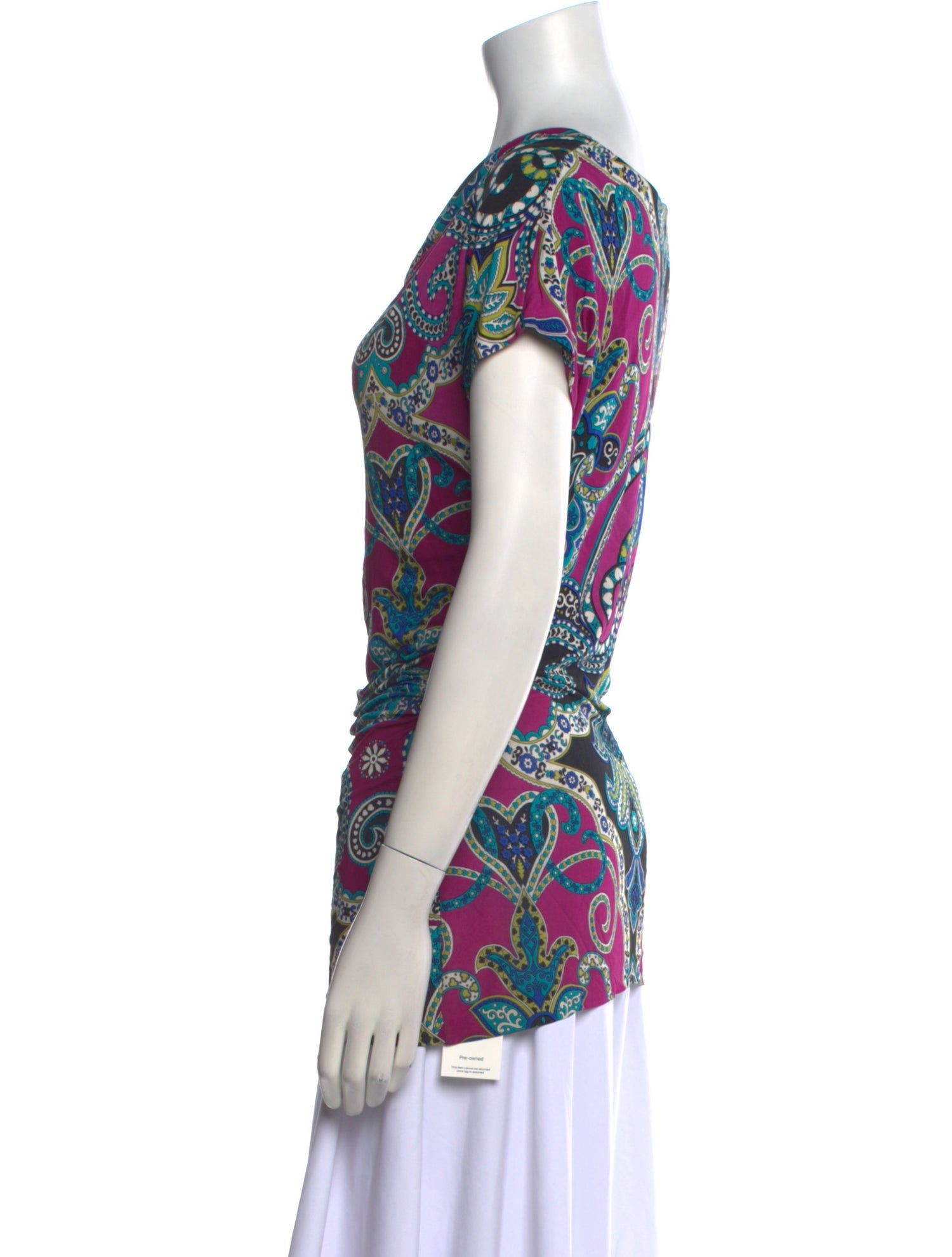 Etro Vintage Paisley Print T-Shirt