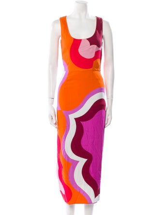 Etro Printed Long Dress