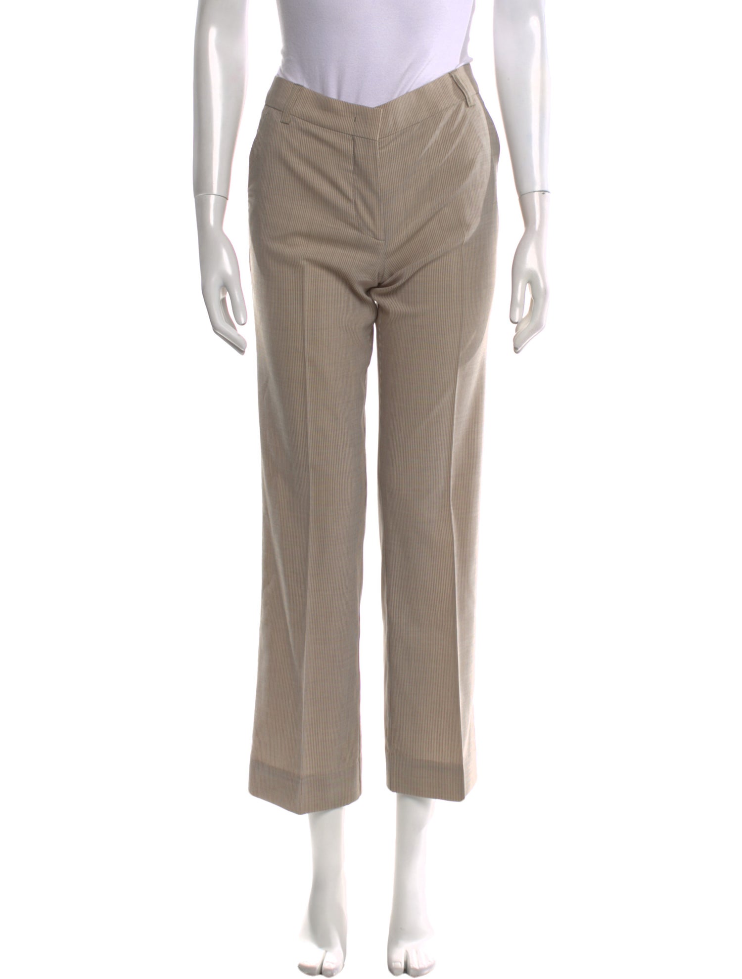 Etro Wool Straight Leg Pants