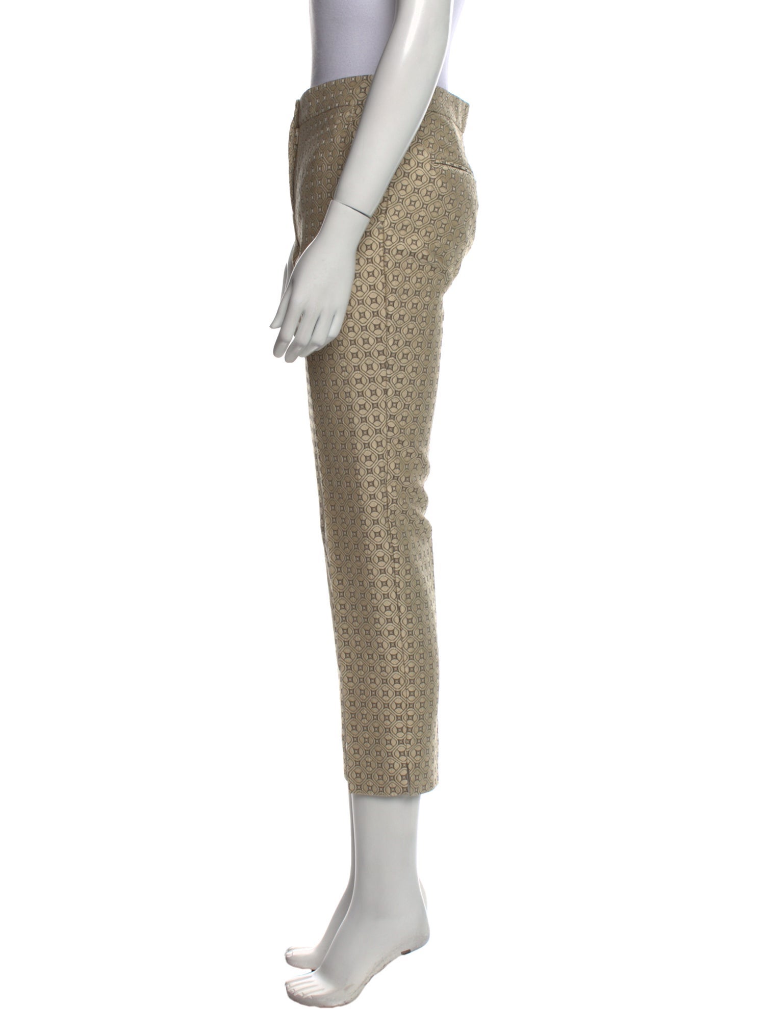 Etro Printed Straight Leg Pants