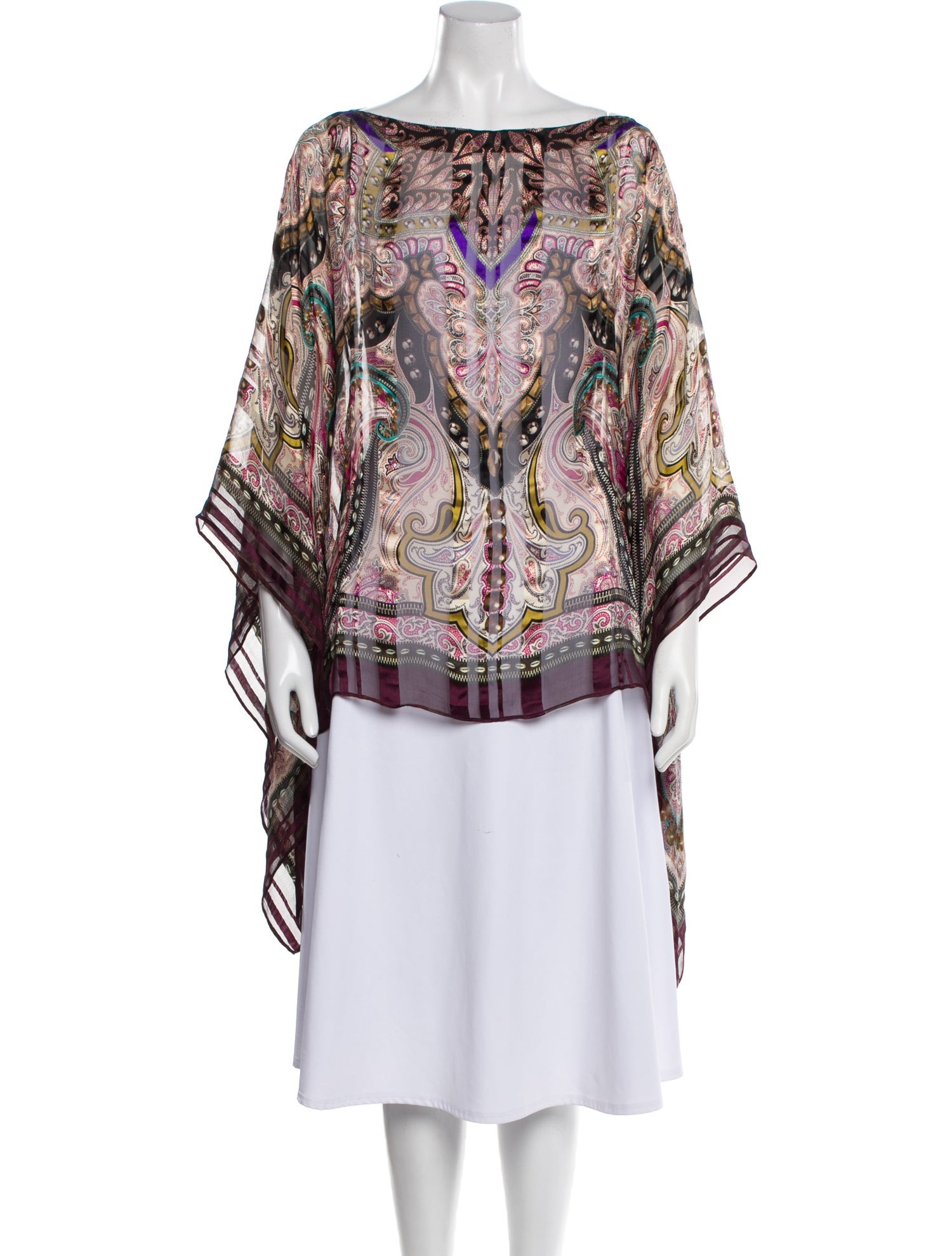 Etro Silk Paisley Print Jacket