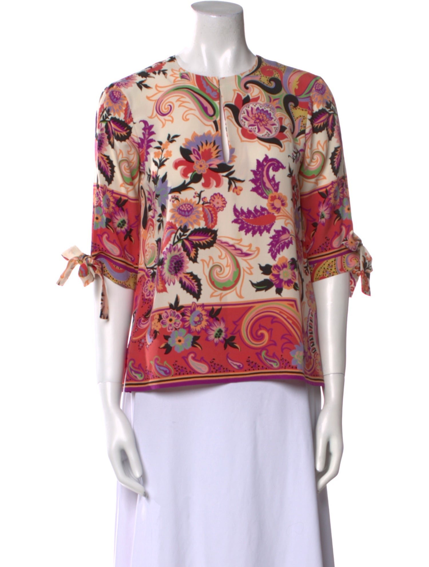 Etro Silk Printed Blouse