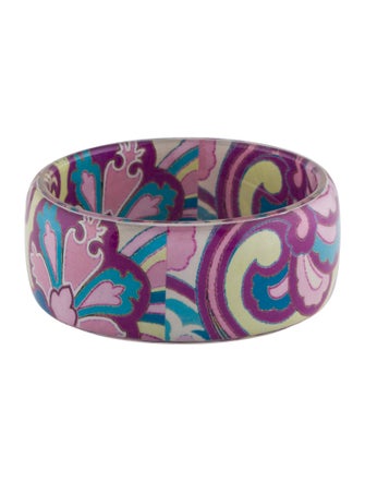 Etro Resin Bangle Bracelet