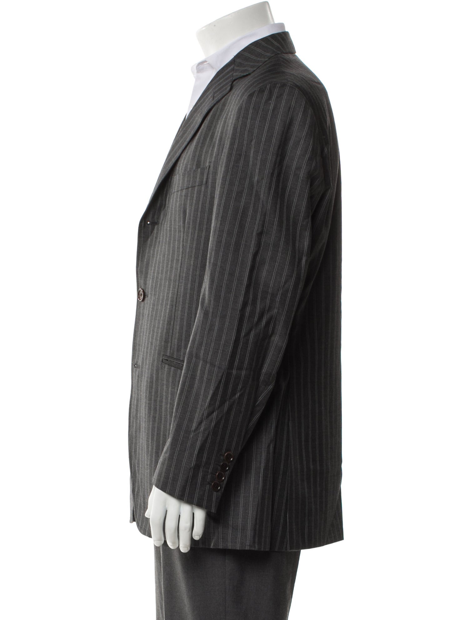 Etro Wool Striped Blazer