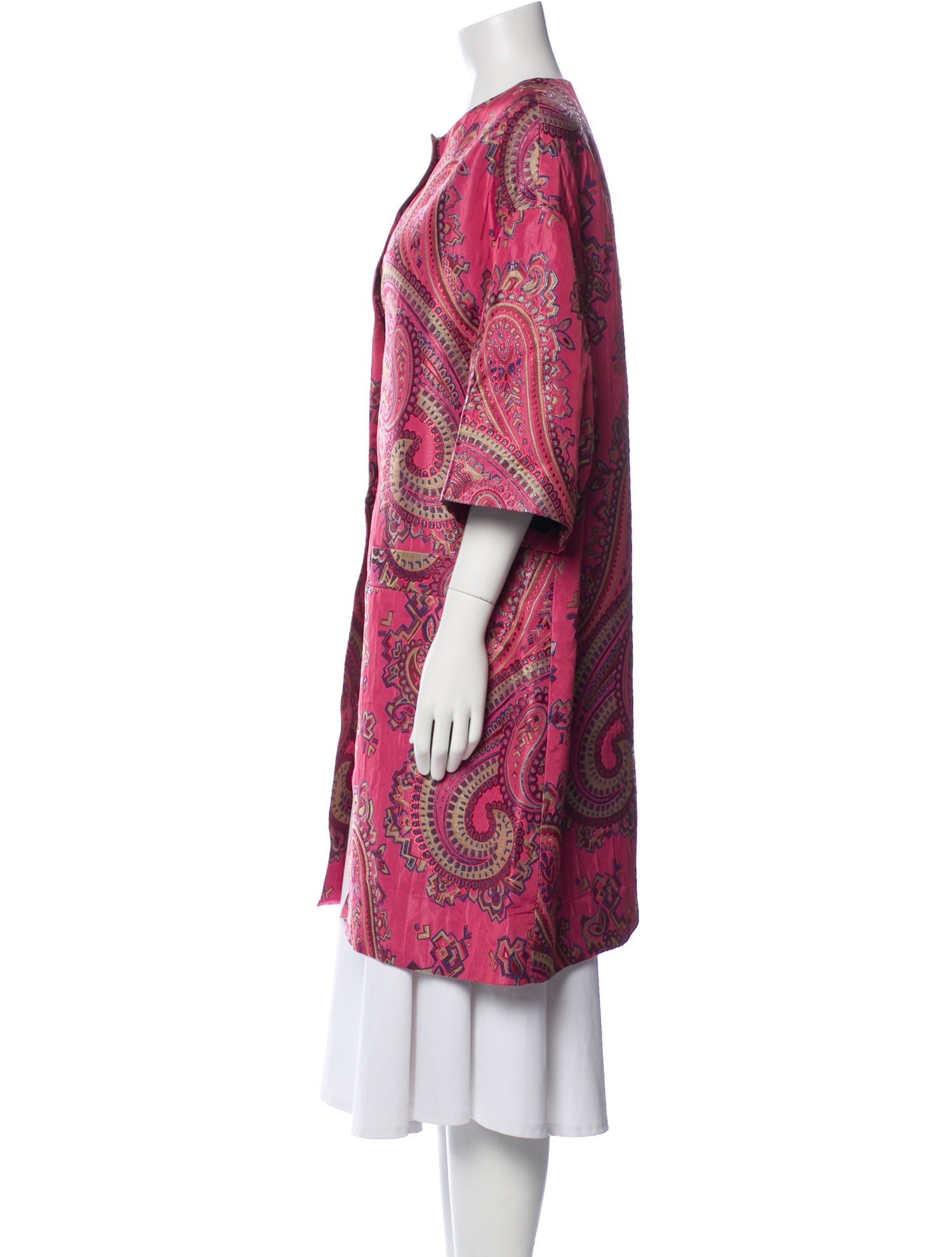 Etro Paisley Print Coat