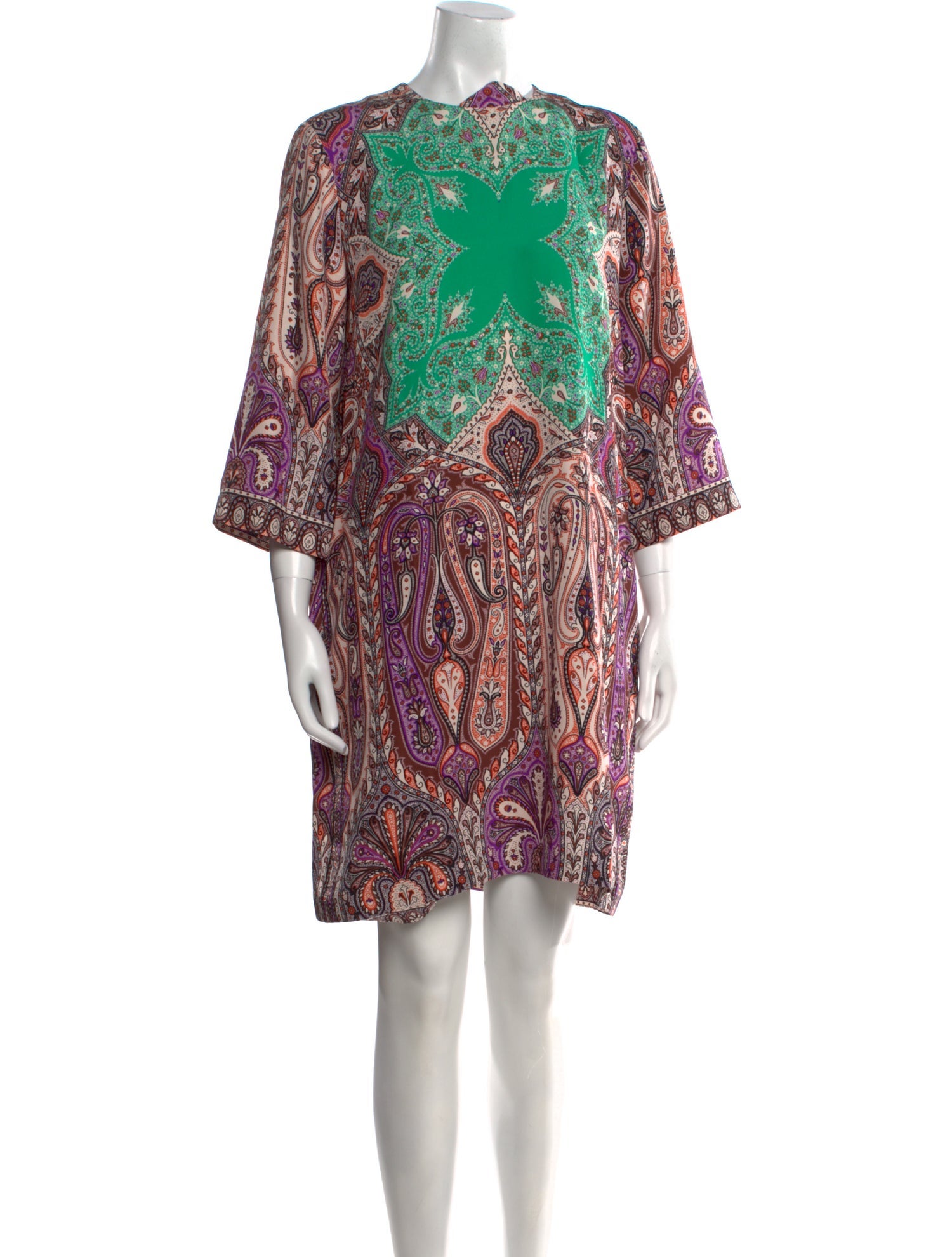 Etro Silk Knee-Length Dress