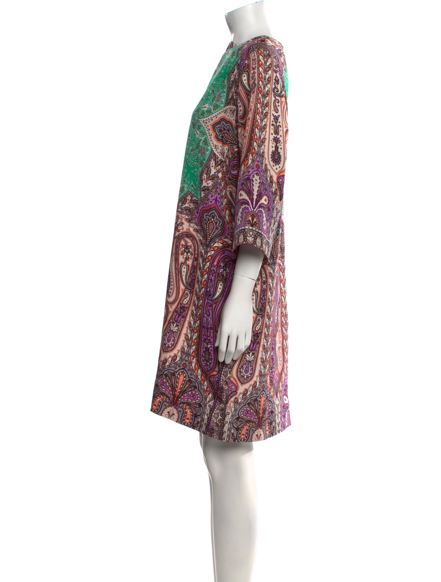 Etro Silk Knee-Length Dress