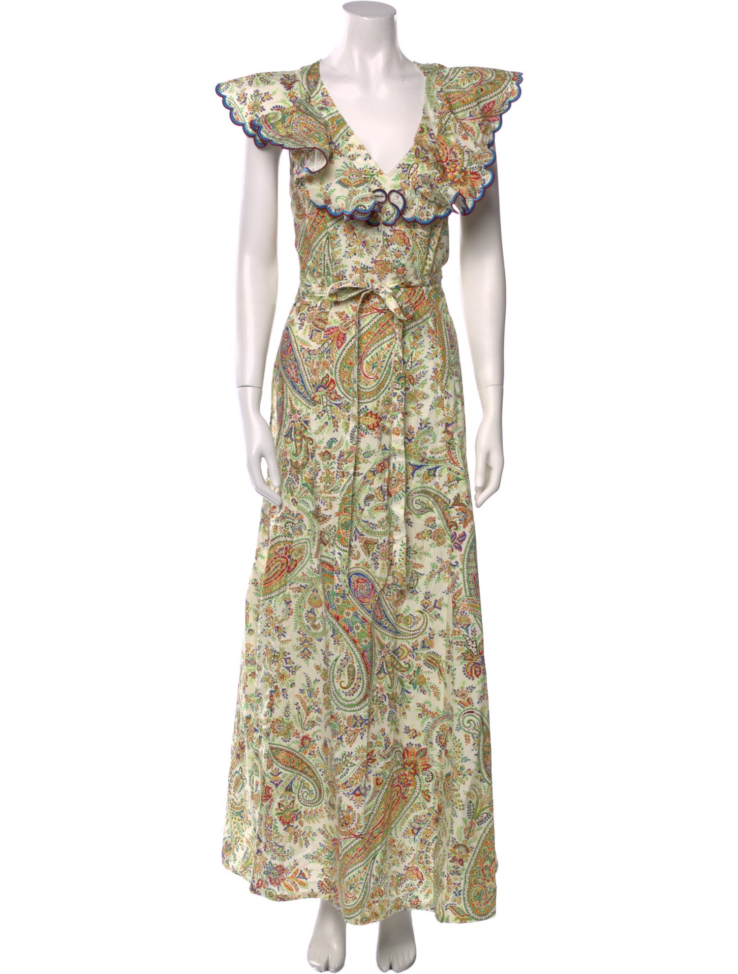 Etro Paisley Print Long Dress w/ Tags