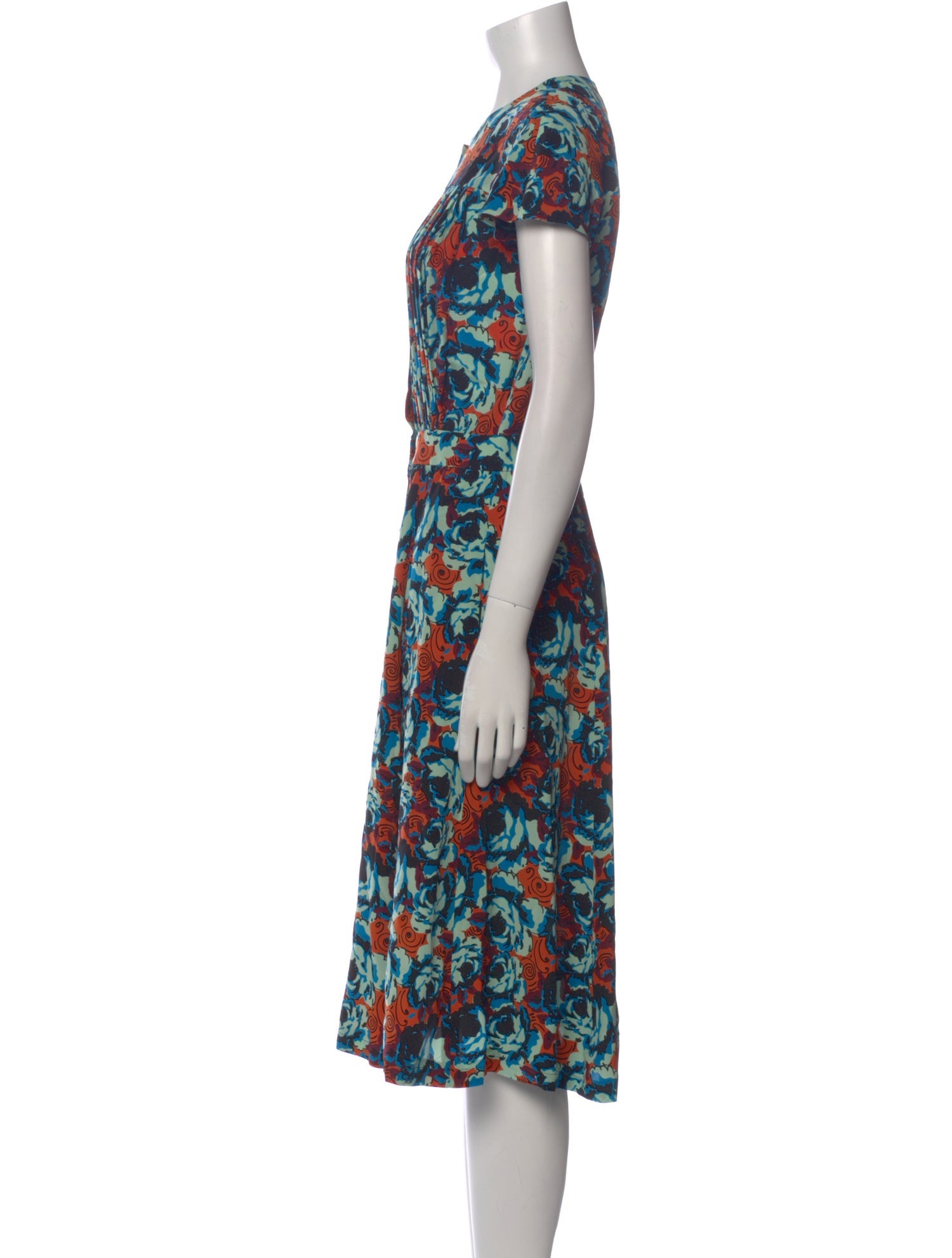 Etro Silk Midi Length Dress