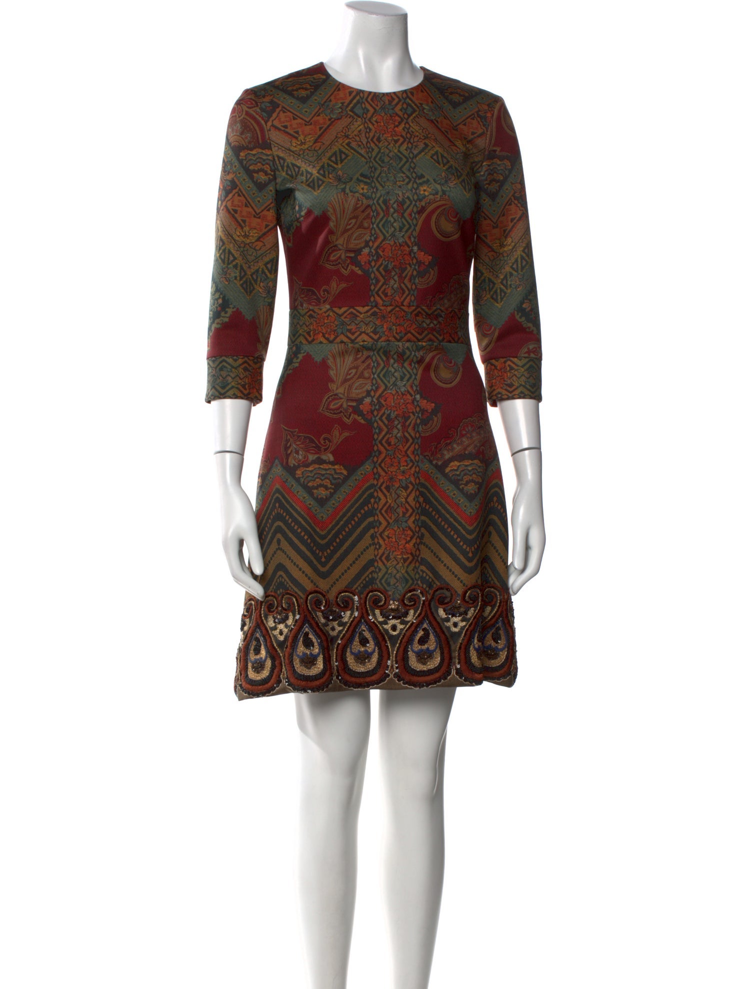Etro Printed Mini Dress
