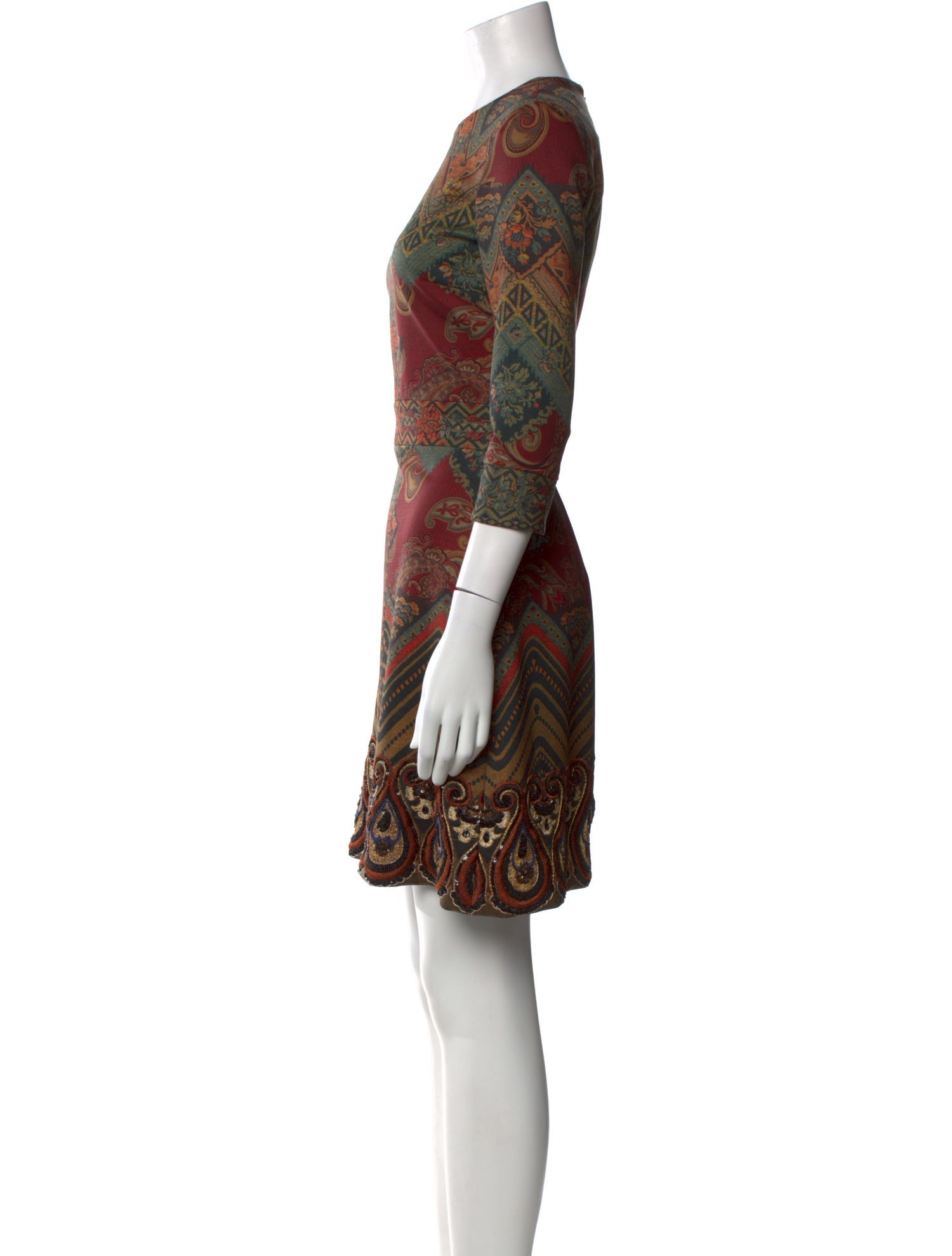 Etro Printed Mini Dress