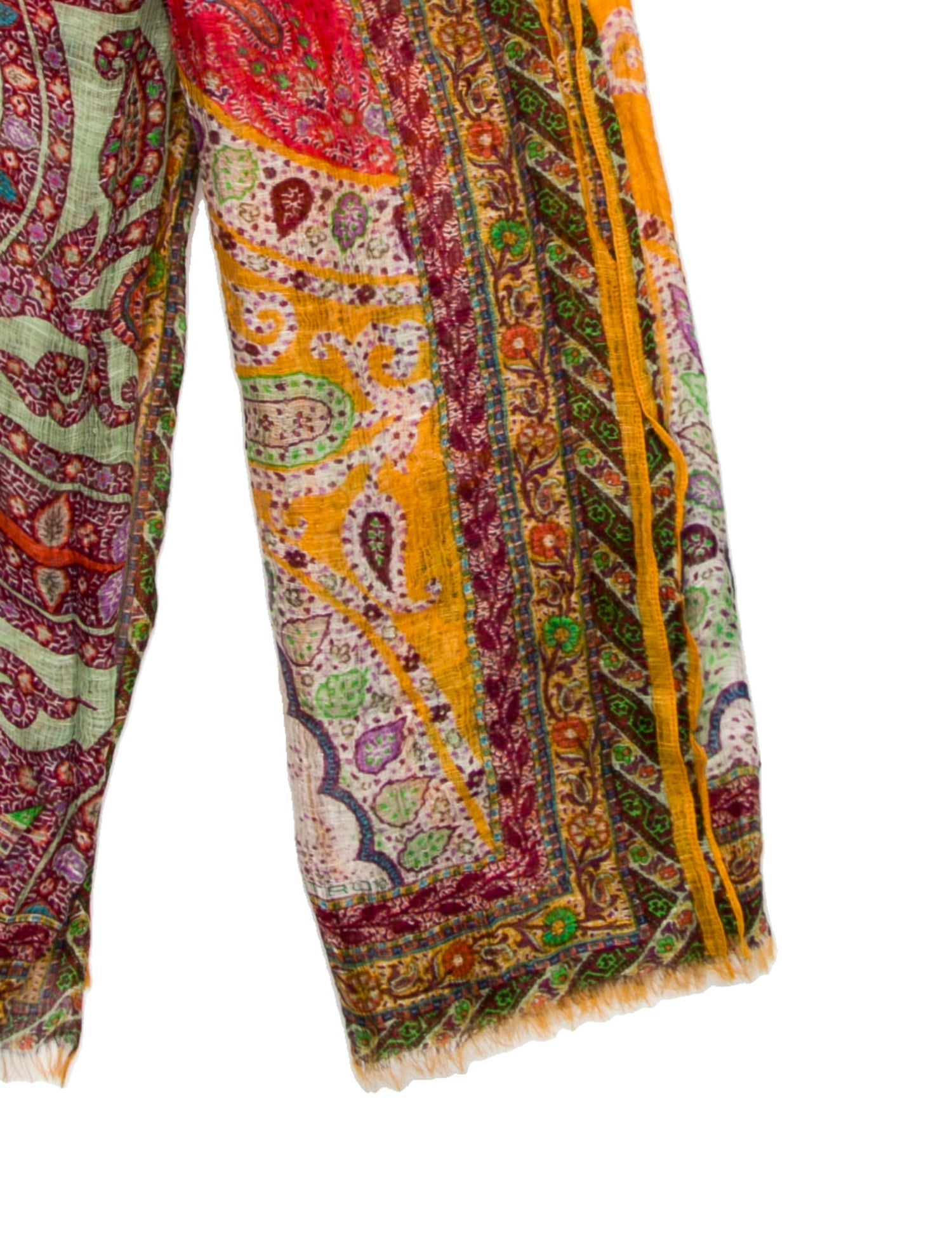 Etro Paisley Print Scarf