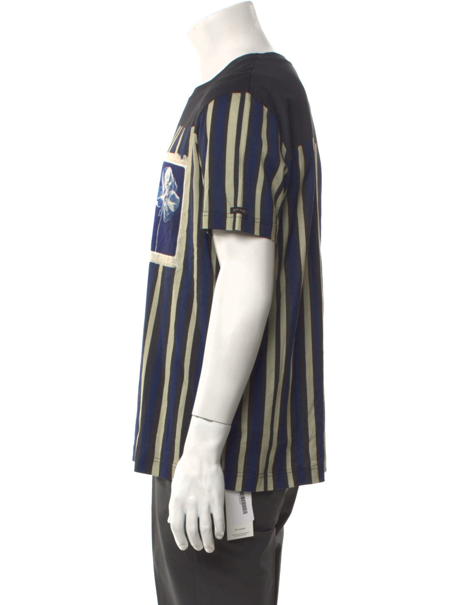 Etro Graphic Print Crew Neck T-Shirt