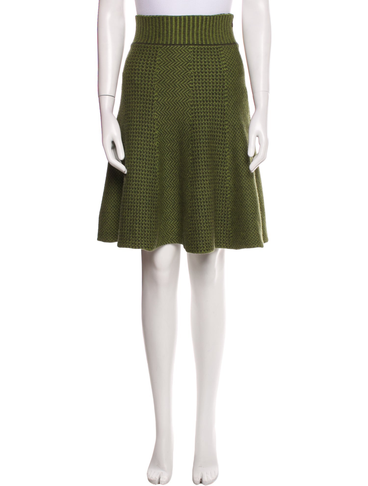 Etro Wool Knee-Length Skirt