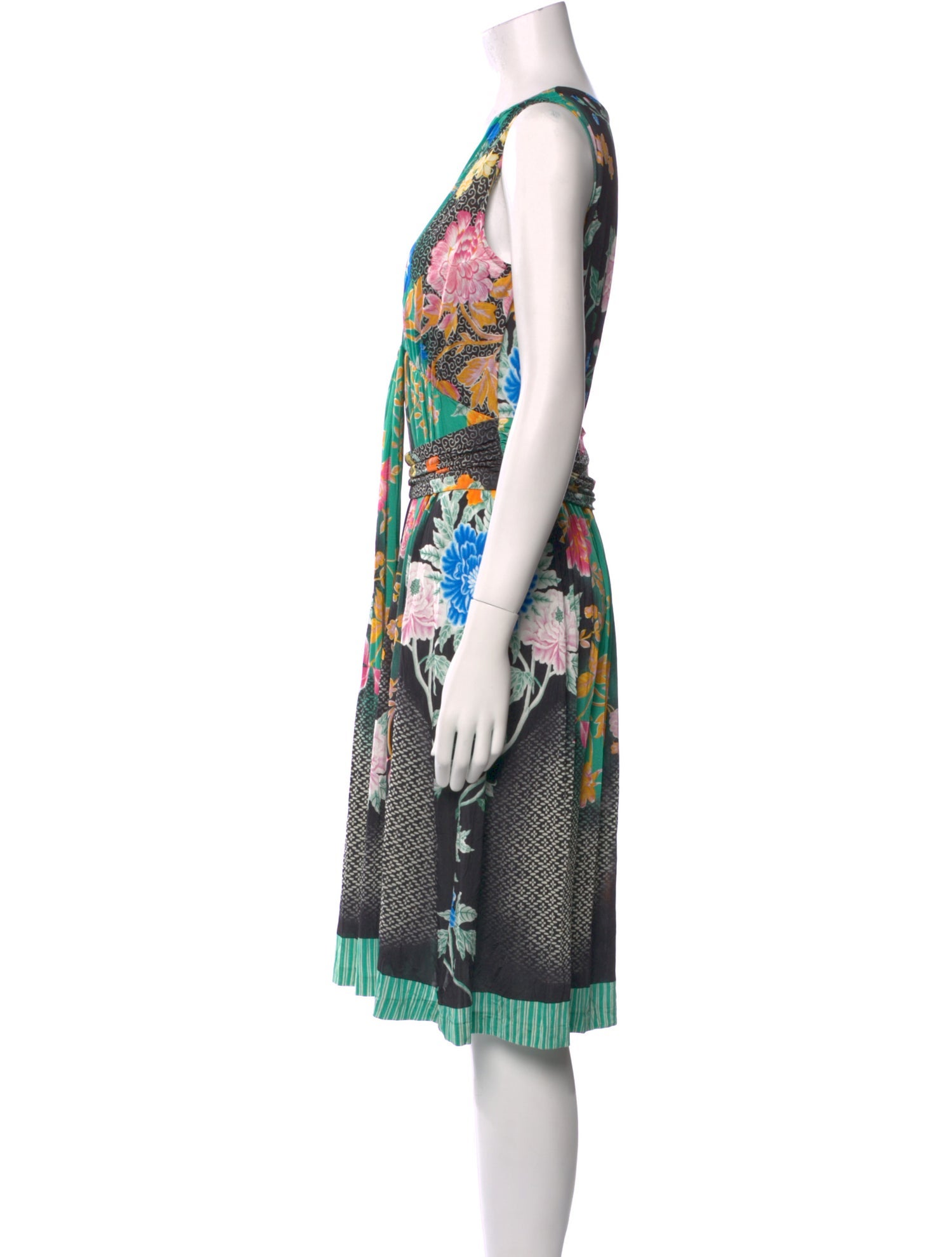 Etro Nylon Knee-Length Dress