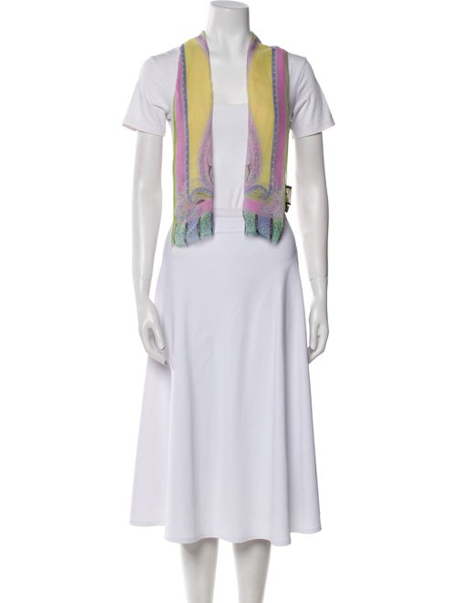 Etro Silk Paisley Print Scarf