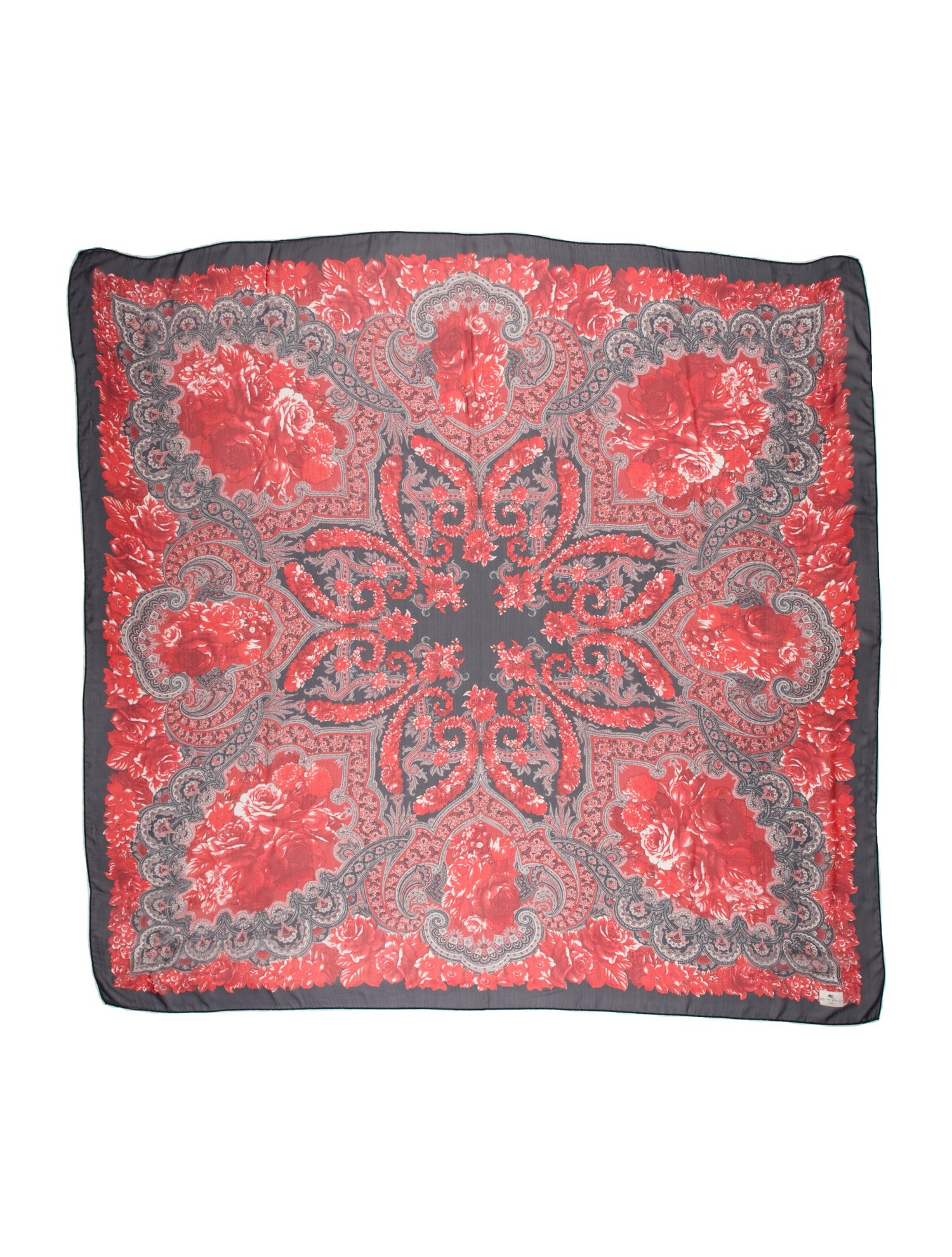 Etro Paisley Print Scarf