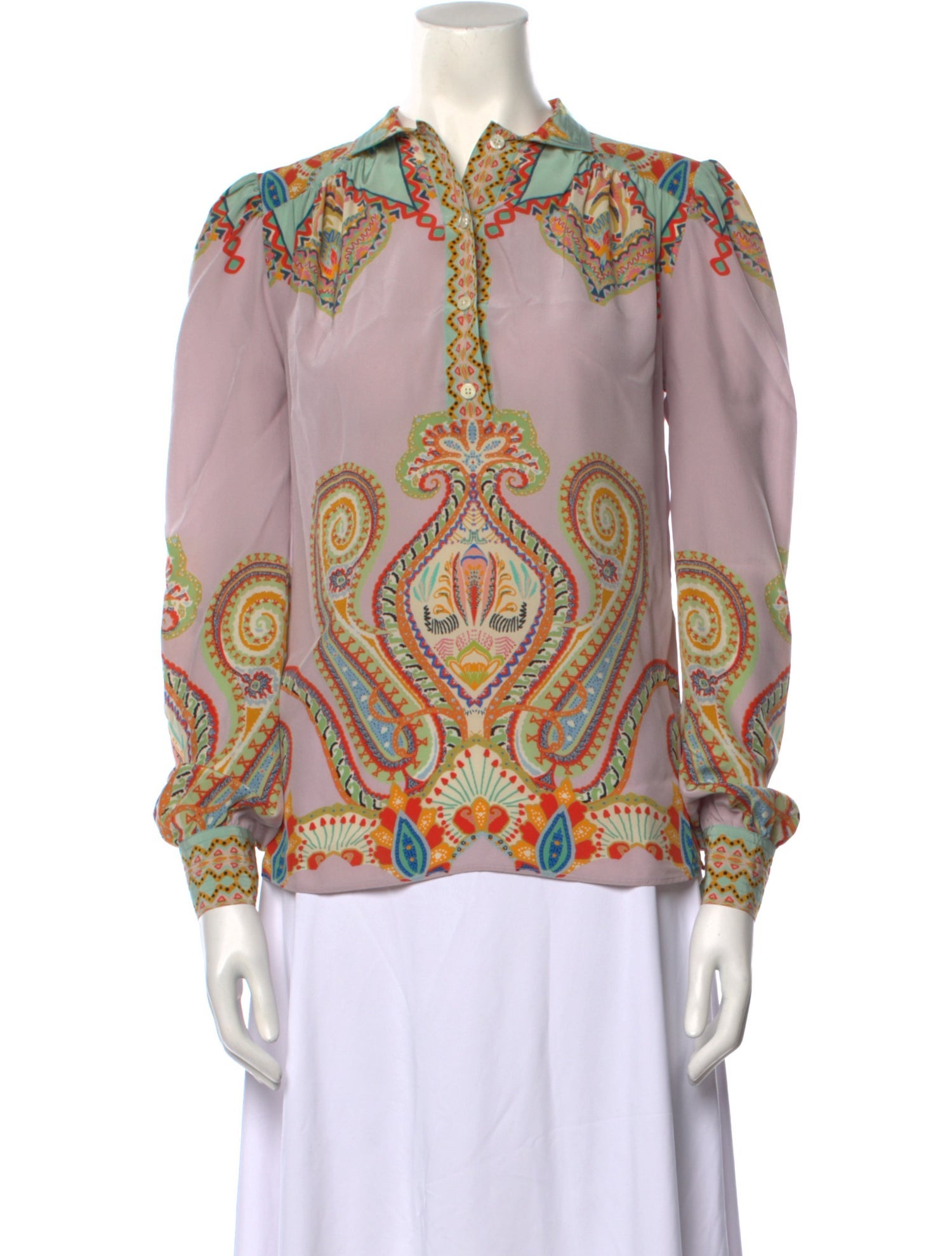 Etro Silk Printed Blouse